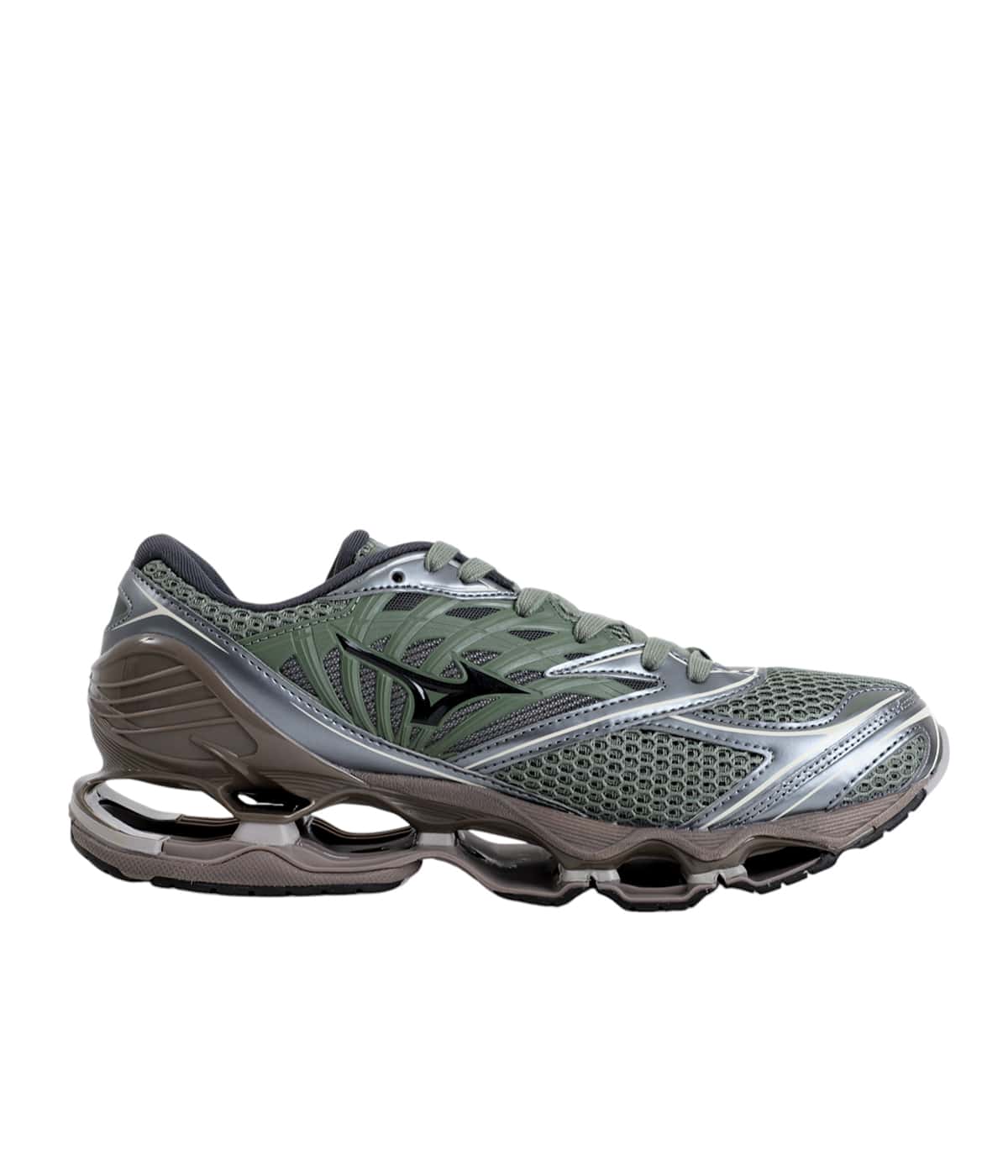 週末限定MIZUNOWAVEPROPHECYLSブラックシルバーミズノアローズ ミズノ 安全靴 F1GA210009 27.5cm ブラックxダークシルバー