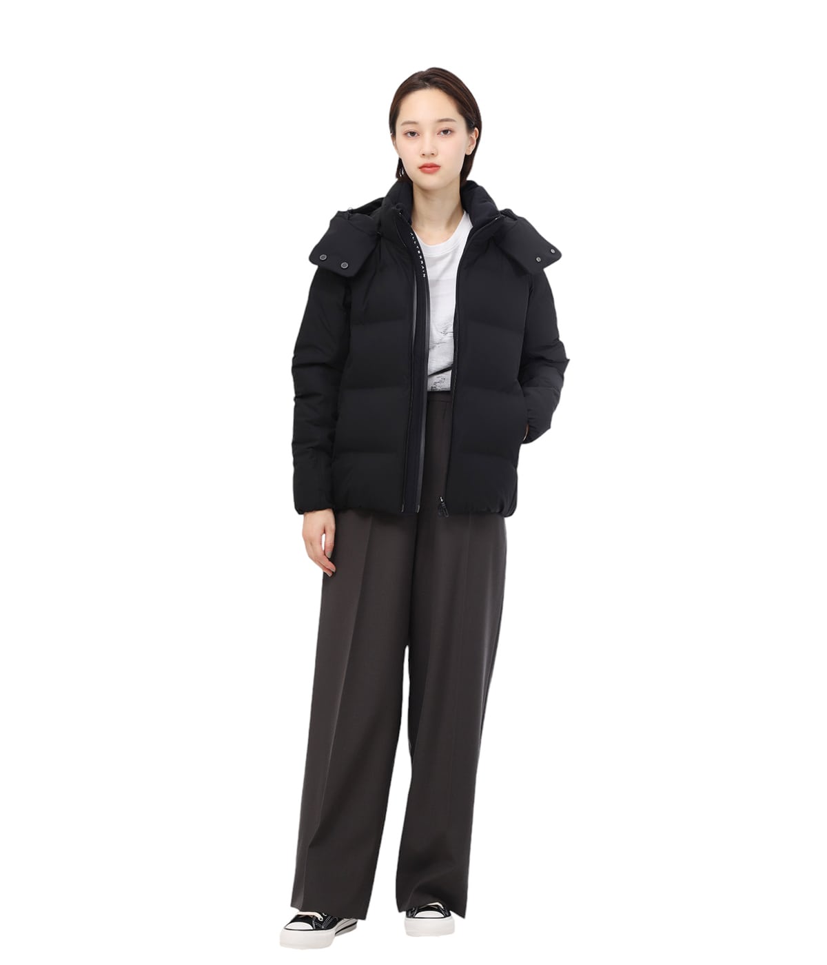 DESCENTE 水沢ダウン ANCHOR-L ブラック Mサイズ レディース】MIZUSAWA DOWN JACKET “ANCHOR-L“ | DESCENTE