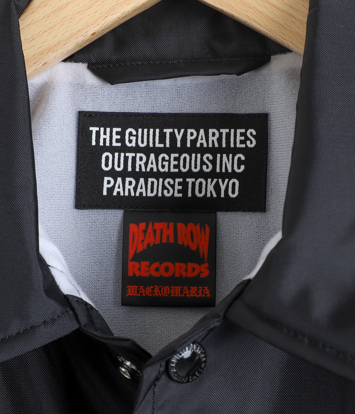 希少　DEATH ROW RECORDS ナイロンコーチジャケット DEATH ROW RECORDS / COACH JACKET | WACKO MARIA(ワコマリア