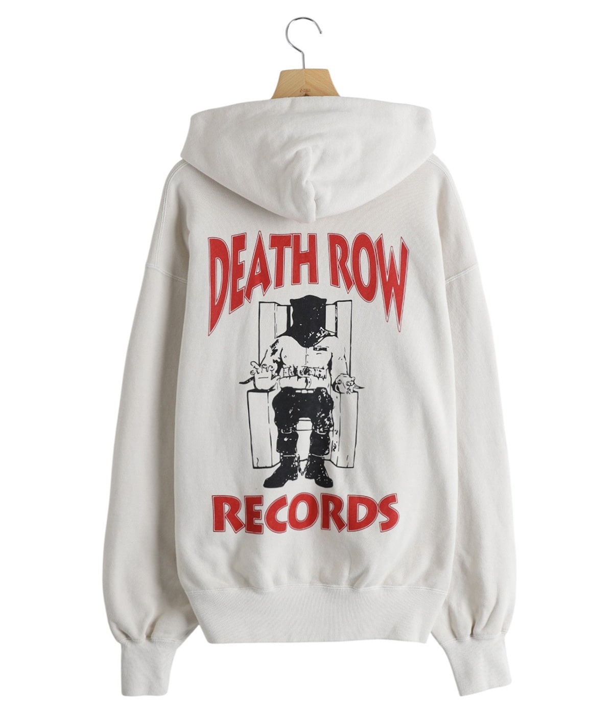 ワコーズ　まさと DEATH ROW RECORDS / WASHED MIDDLE WEIGHT FULL ZIP HOODED