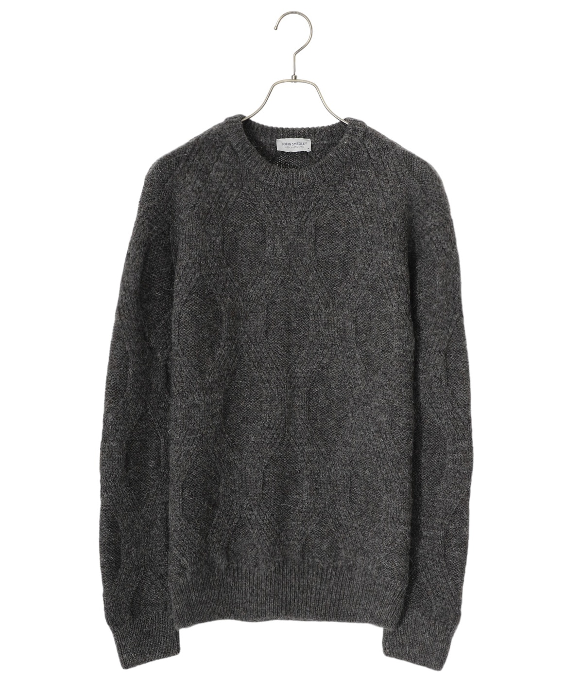 JOHN SMEDLEY ジョンスメドレー ARKNETS ウールニット L これぞ世界一のニット」ジョンスメドレー×ARKnetsコラボは丈