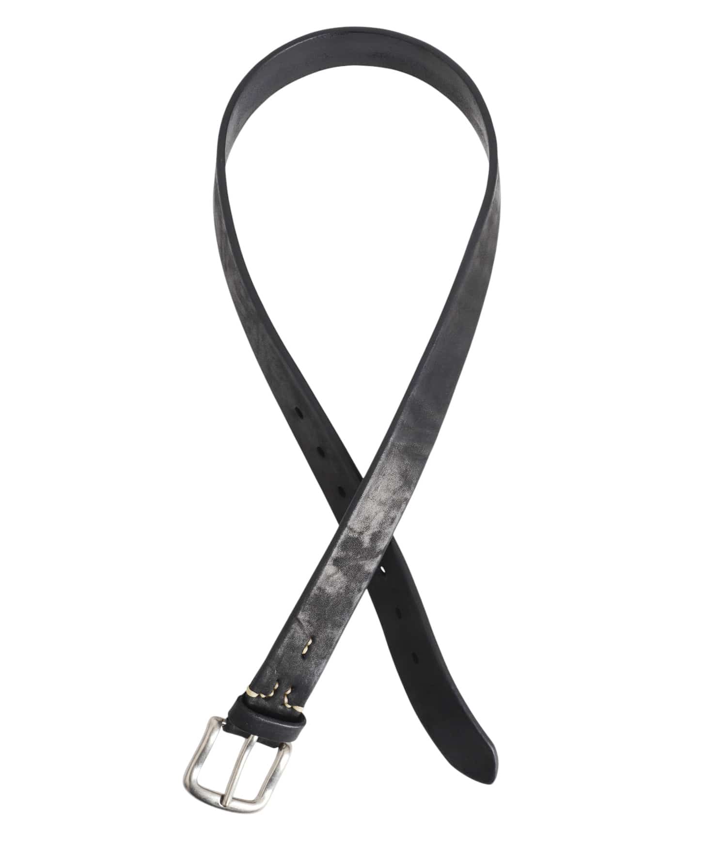 Vintage Works ブラックレザーベルト DH5736 DH5736 HAND MADE LEATHER BELT | VINTAGE WORKS(ヴィンテージワークス