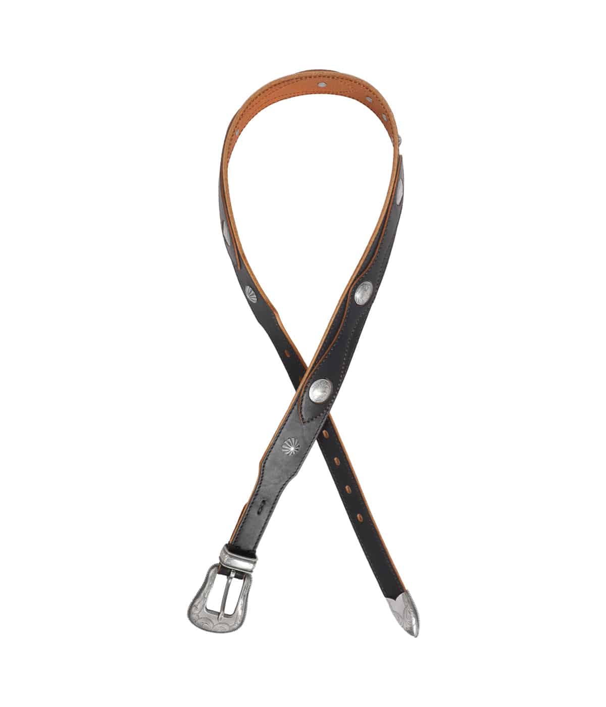 DH5746 HAND MADE LEATHER BELT | VINTAGE WORKS(ヴィンテージワークス