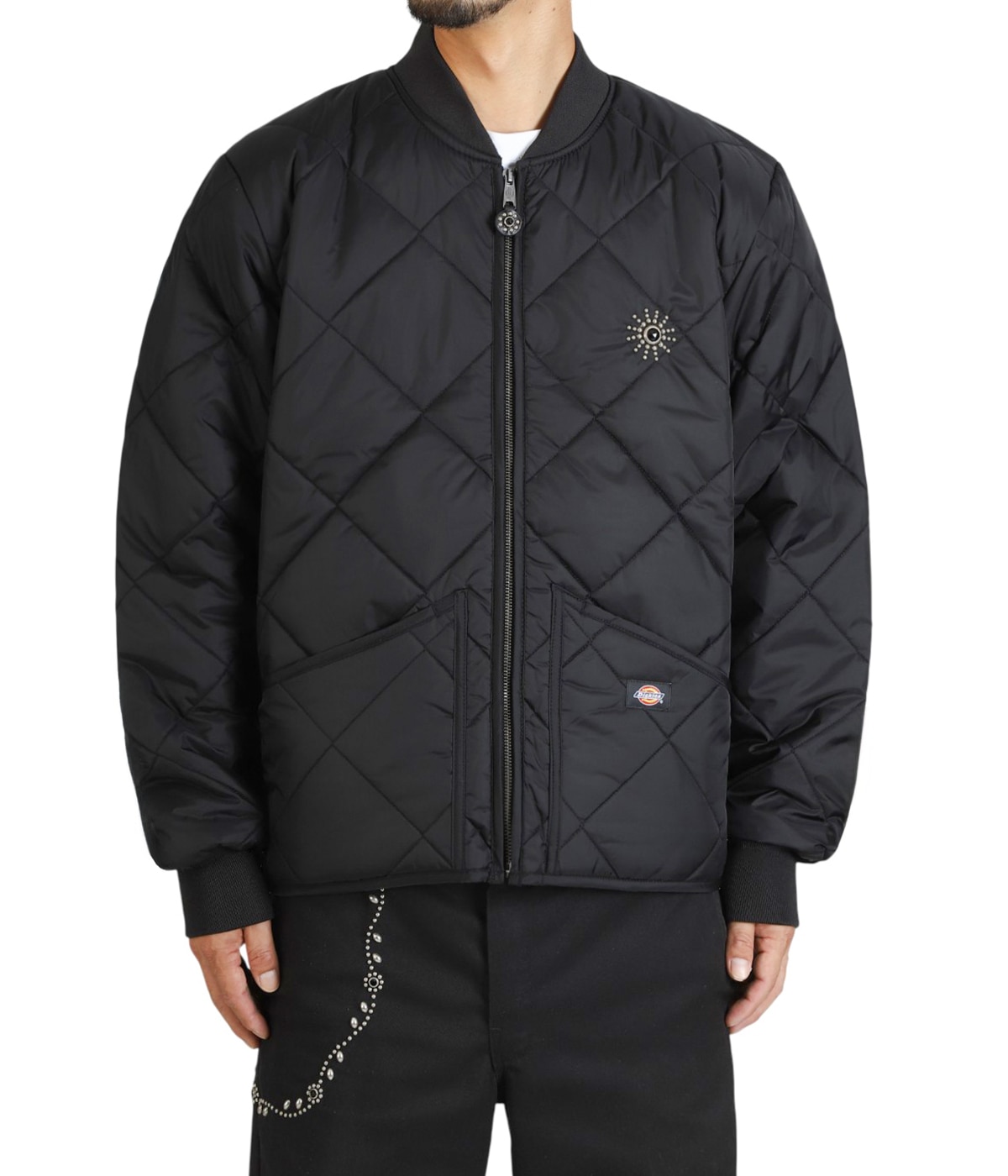 DICKIES DIAMOND QUILT JACKET STARBURST STONE | HTC(エイチティー