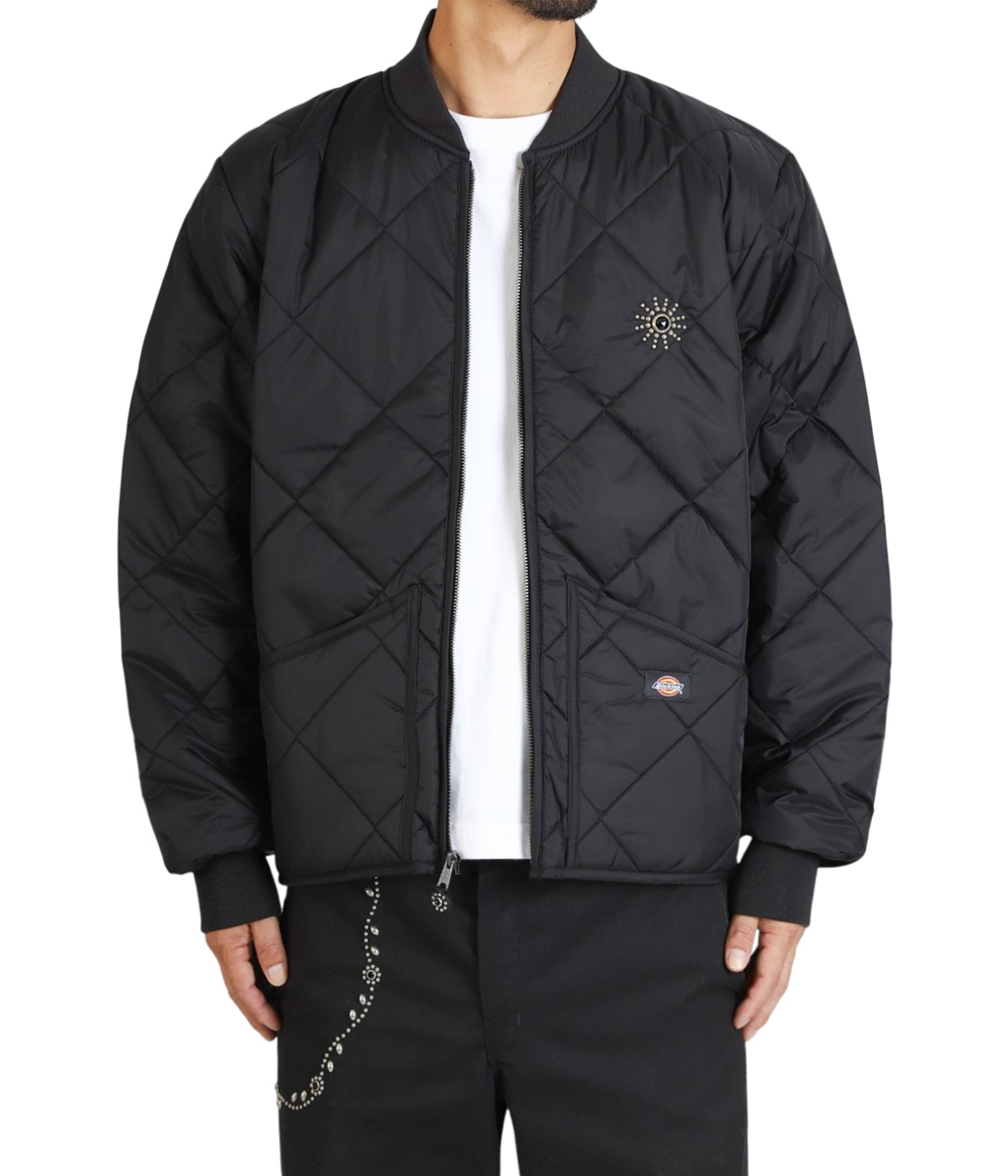 DICKIES DIAMOND QUILT JACKET STARBURST STONE | HTC(エイチティー