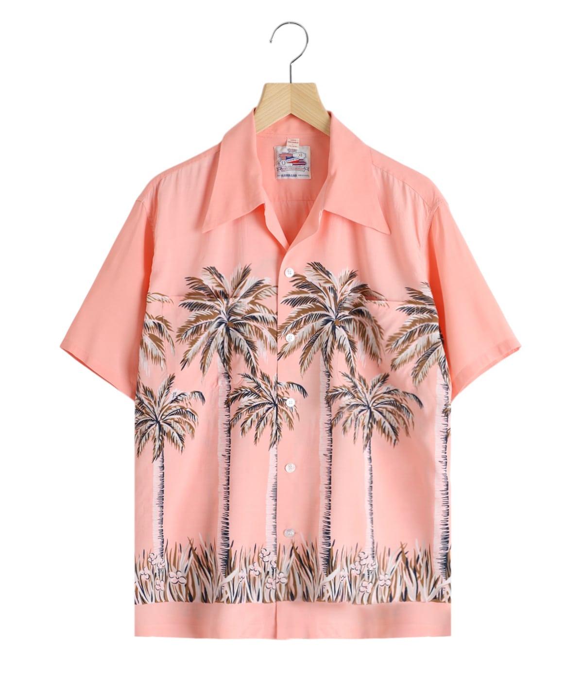 S/S RAYON HAWAIIAN SHIRT “PALM TREE“