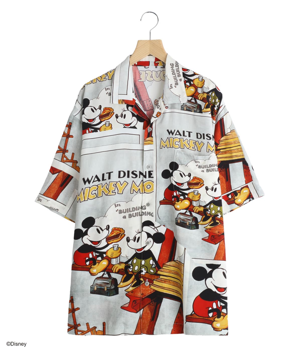 DISNEY VP / PC ALOHA COLLECTION ALOHA SHIRT / MICKEY & MINNIE DISNEY VP / PC ALOHA COLLECTION ALOHA SHIRT / MICKEY & MINNIE