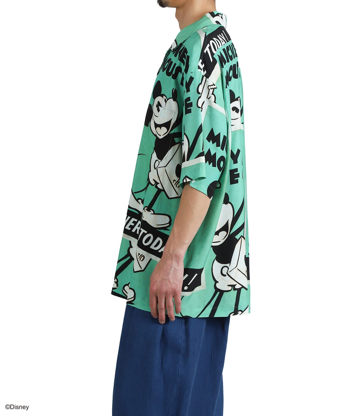 DISNEY VP / PC ALOHA COLLECTION ALOHA SHIRT / MICKEY & GUITAR