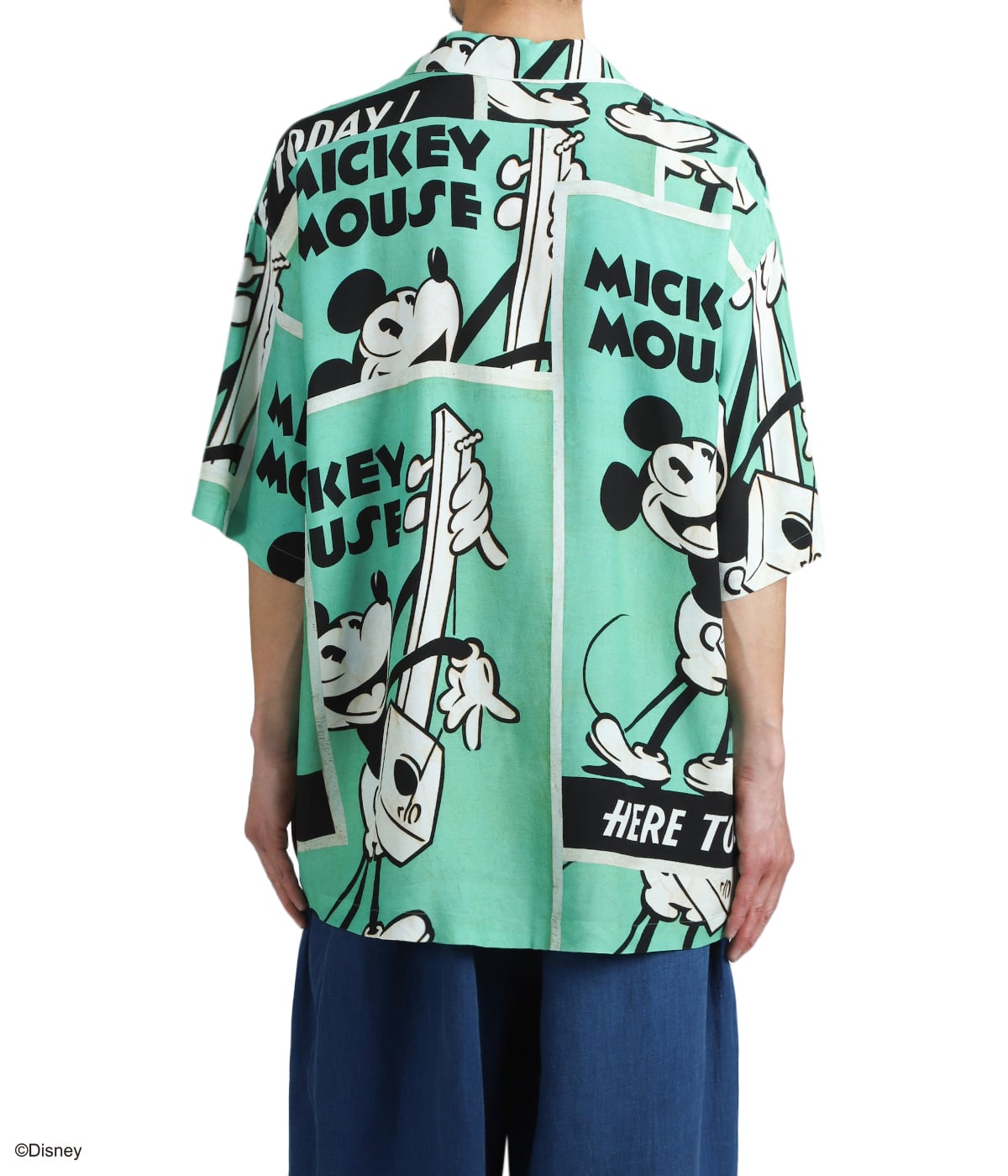 DISNEY VP / PC ALOHA COLLECTION ALOHA SHIRT / MICKEY & GUITAR