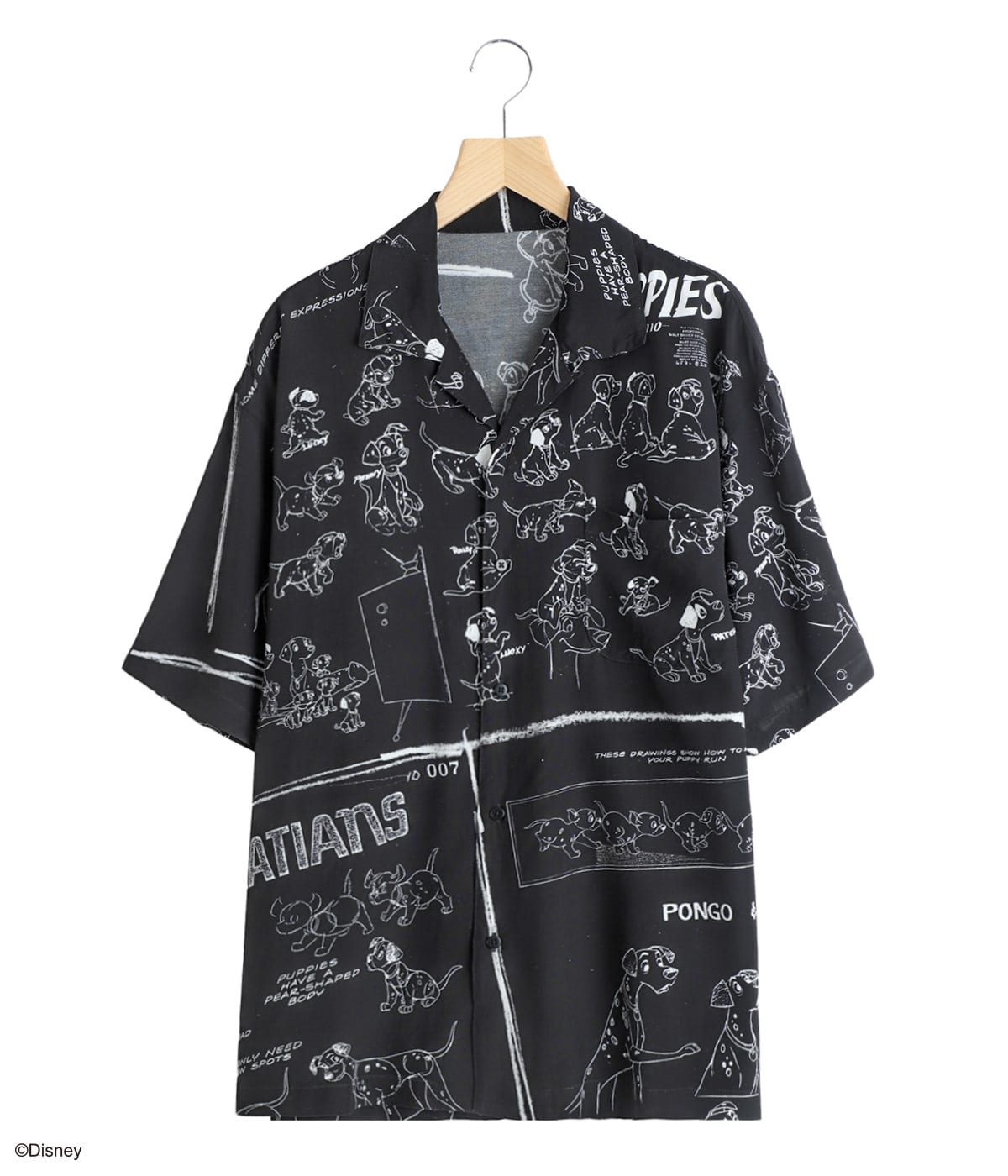 Alohamen商品 DISNEY MS / PC ALOHA COLLECTION ALOHA SHIRT / 101 DALMATIANS