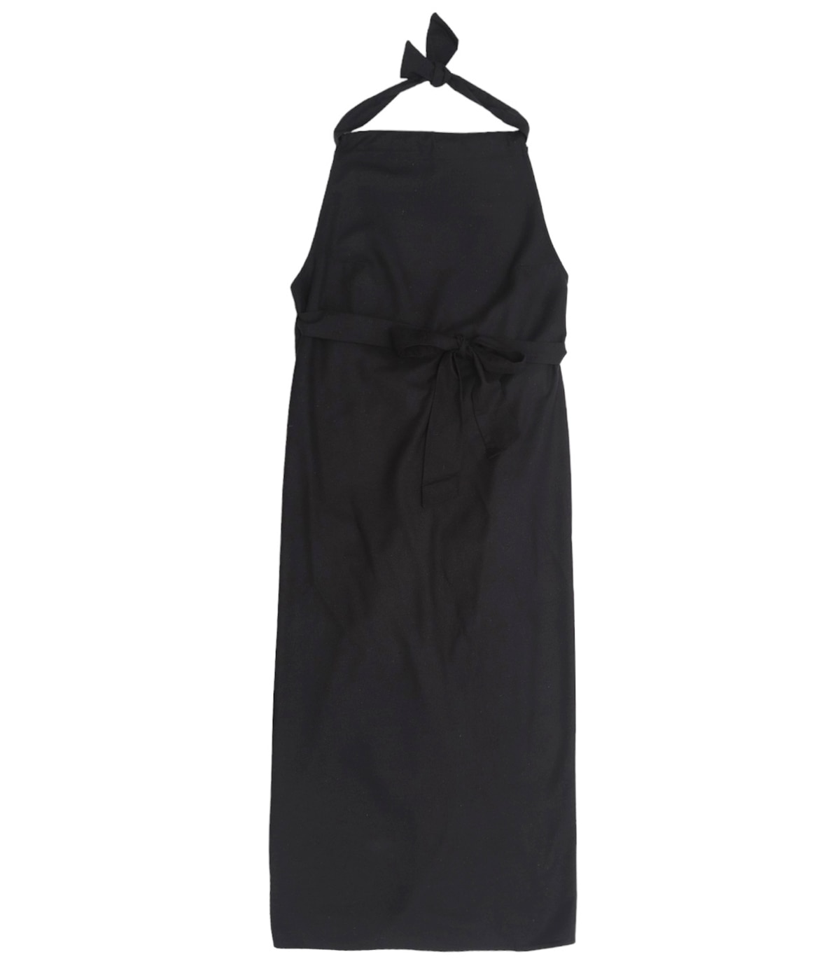 BASERANGE 黒 エプロンワンピース ベースレンジ BASERANGE BASERANGE ワンピース TROPE APRON
