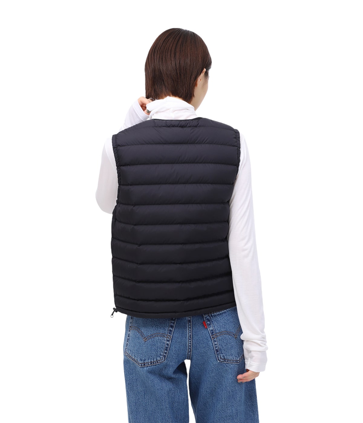 レディース】INNER DOWN CREWNECK VEST | DANTON(ダントン