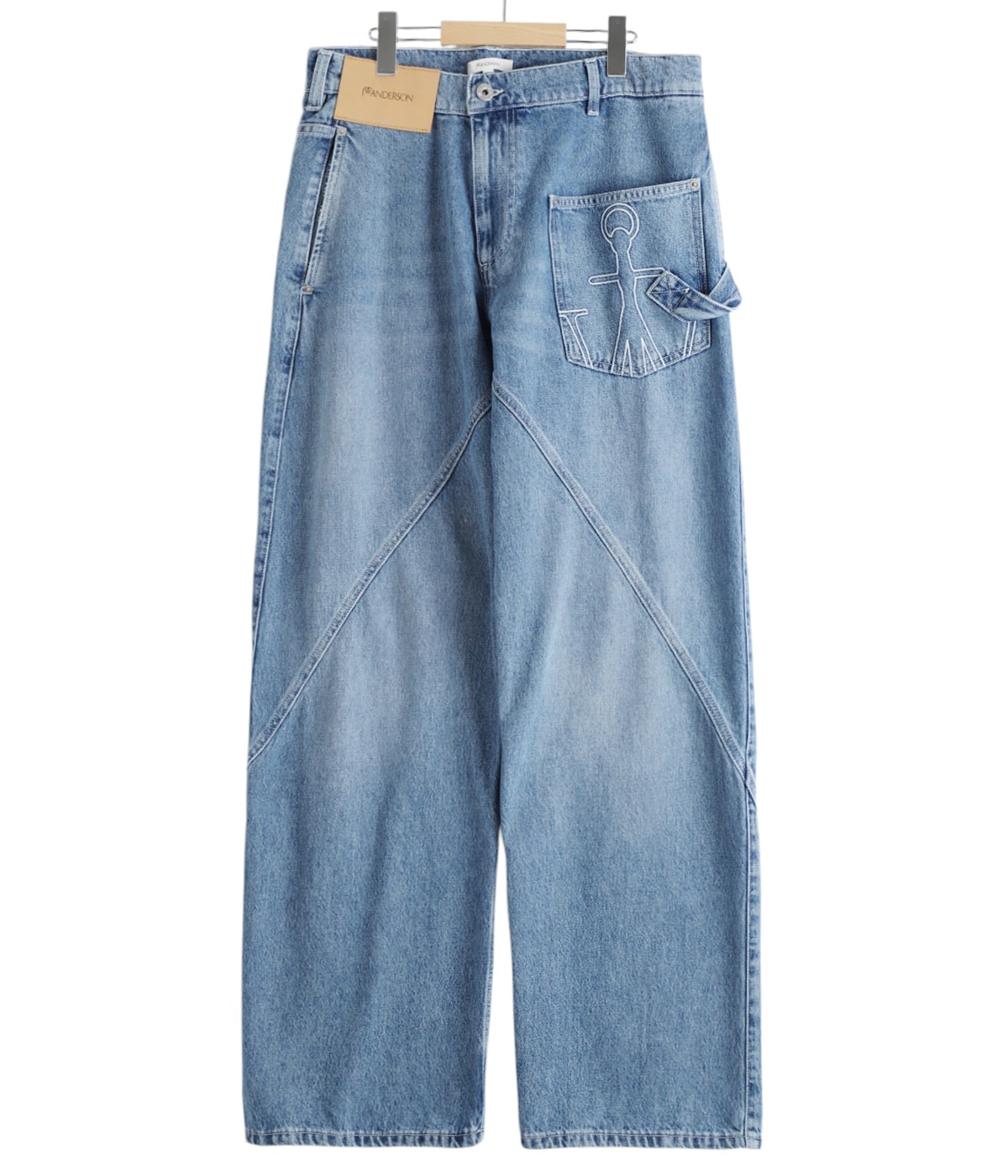 JW ANDERSON デニムパンツ J.W.ANDERSON ジェイダブリュー アンダーソン 18SS フォールド