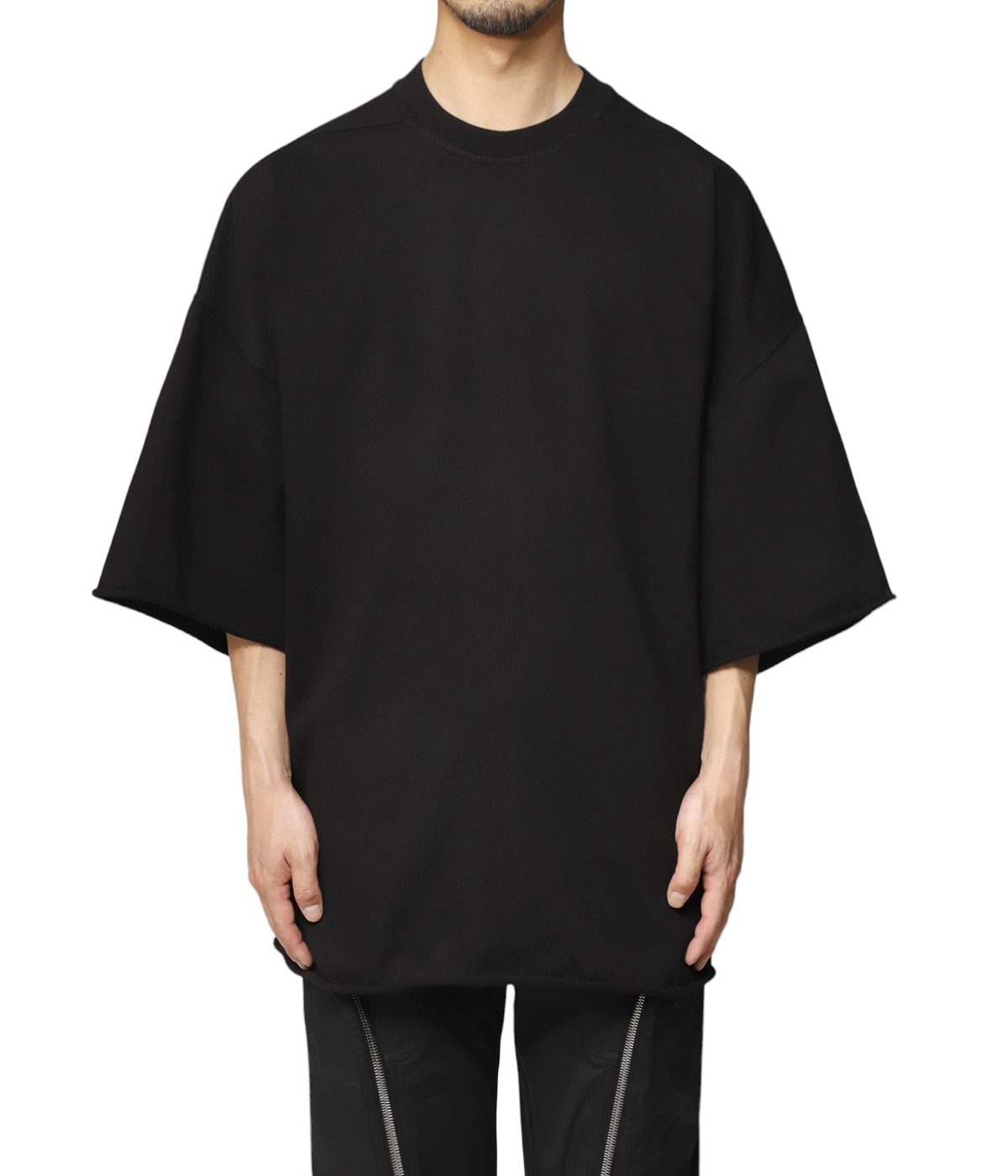 RICK OWENS DRKSHDW ホクシカットクルネックTシャツ 【関税込】 TOMMY T | Rick Owens DRKSHDW(リックオウエンス ダークシャドウ