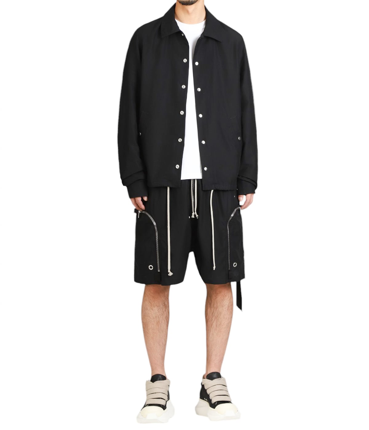 Rick owens track jacket リックオウエンス drksdw SNAPRONT JKT（nr 09 black） | Rick Owens DRKSHDW(リック