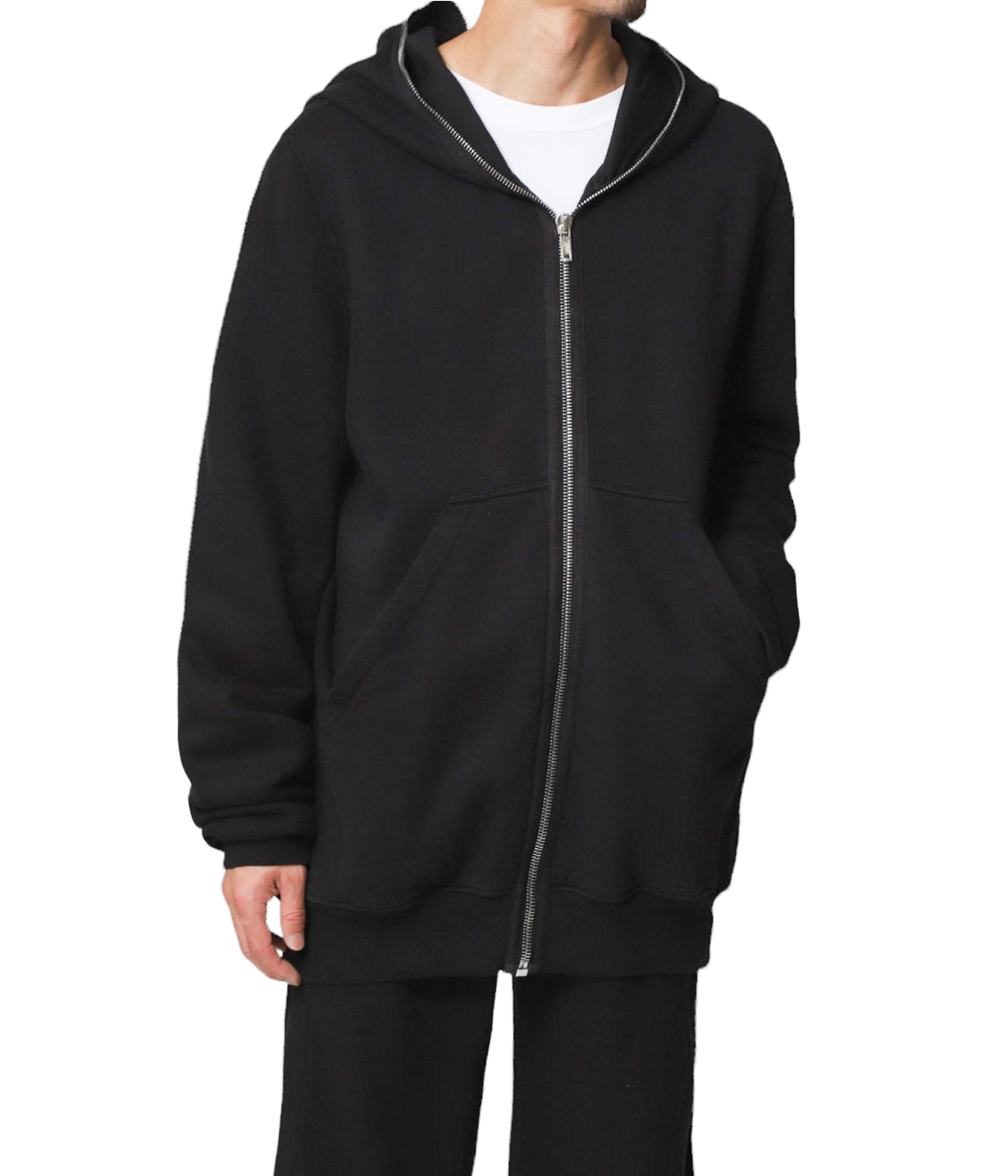 関税送料込み【RICK OWENS】DRKSHDW オーバーサイズ フーディ M RICK OWENS(リックオウエンス) パーカー・フーディ(メンズ