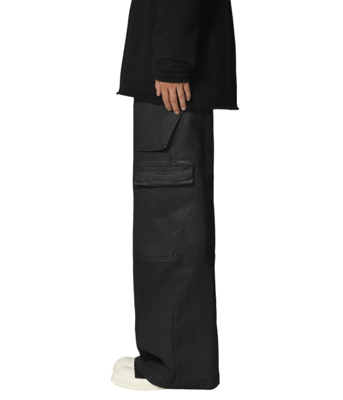 DOUBLE CARGO JUMBO BELS（sbw 99 black） | Rick Owens DRKSHDW