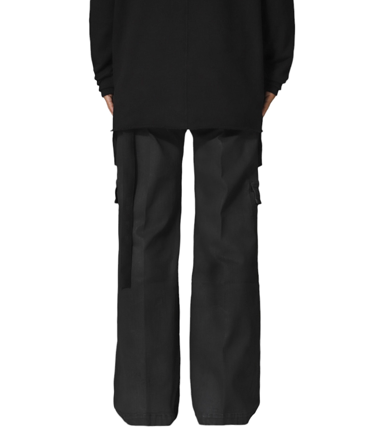 ジッパーポケット付き黒パンツ リックオウエンス　完売品　希少 140-902506140002_1.jpg