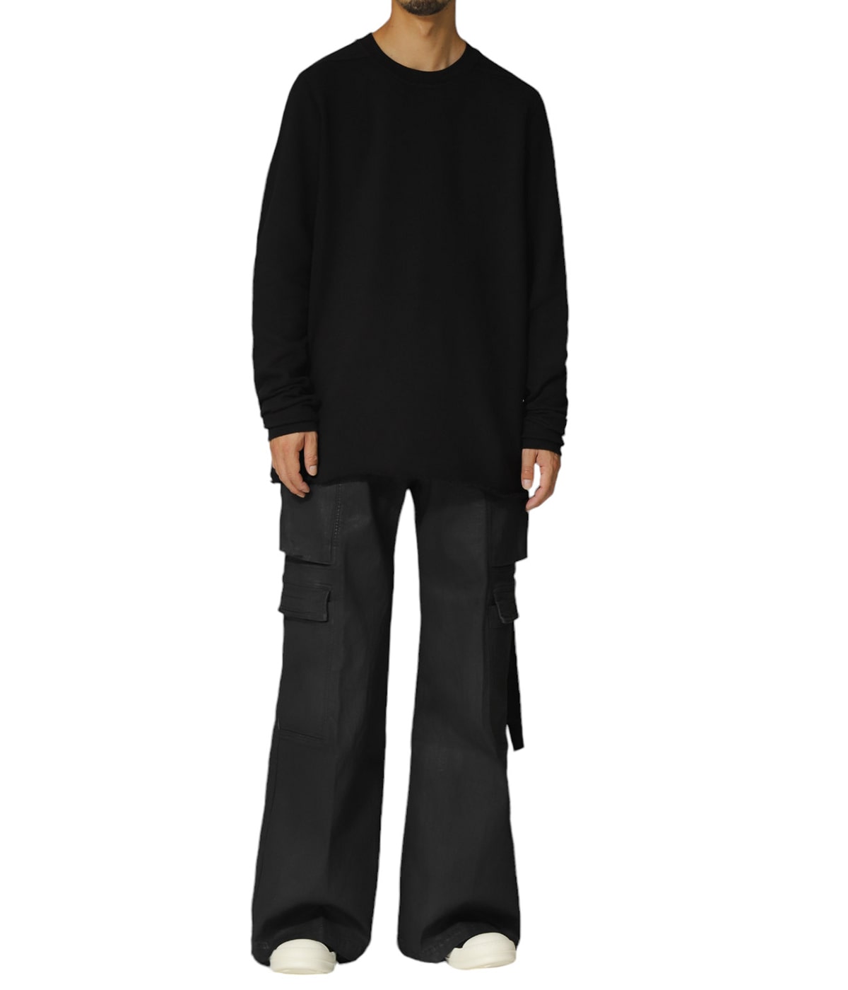 go-getter ラルフローレンリメイク パンツ ブラック Rick Owens DRKSHDW リックオウエンス ダークシャドウ SS25