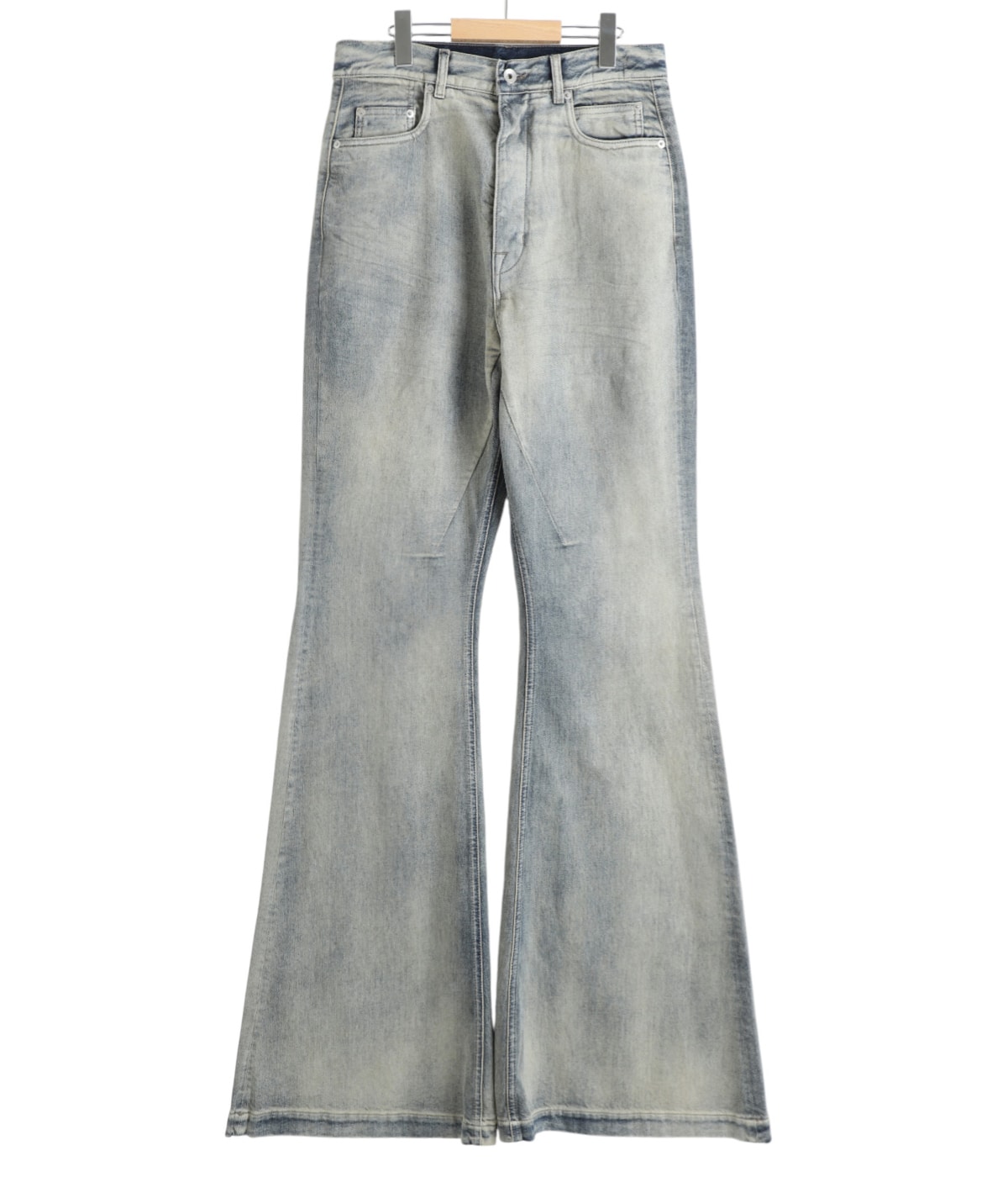 00'Bolan風waxフレアデニム rick owens bolan好き 光沢 Rick Owens Bolan ジーンズ | ブラック | FARFETCH JP