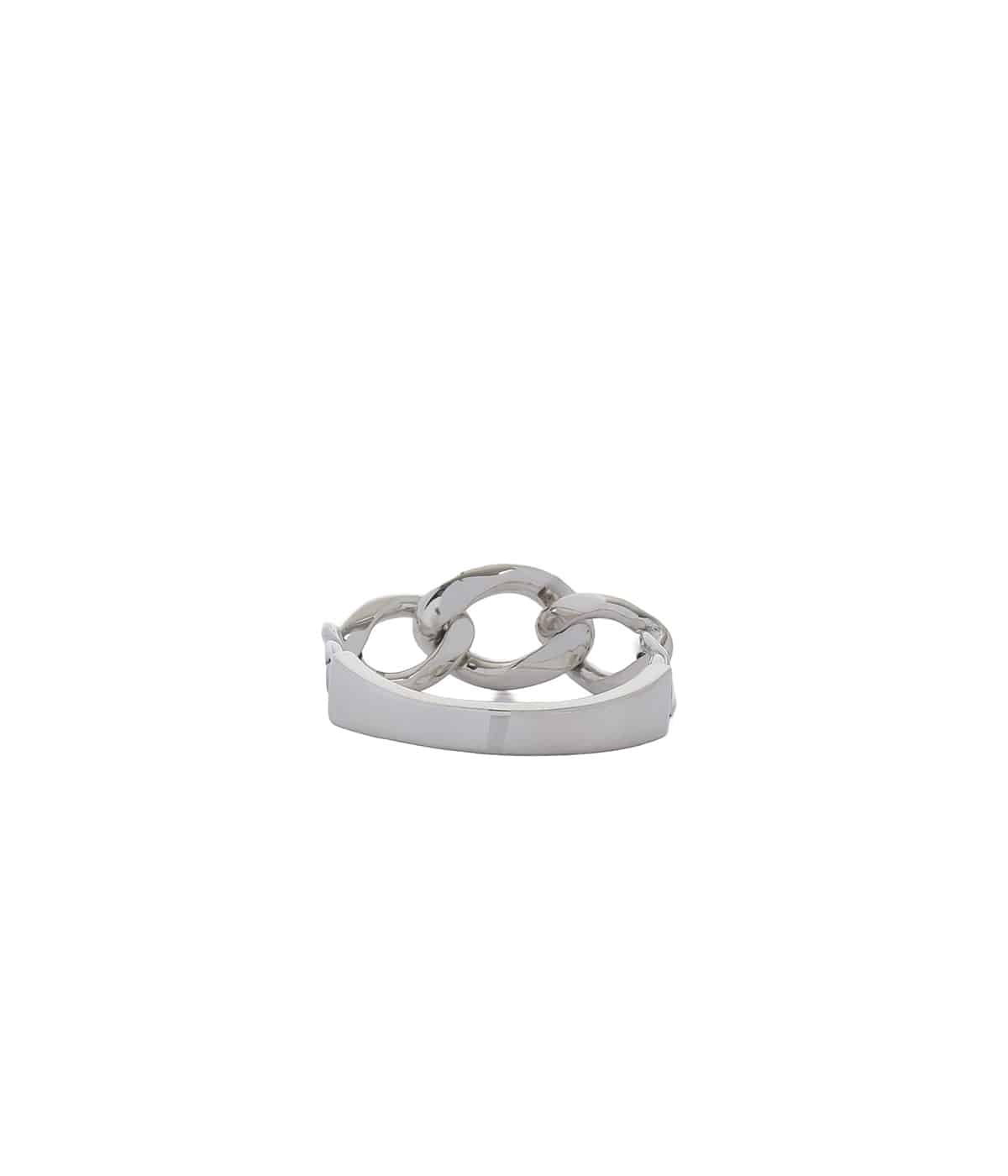 GRADIENT CURB CHAIN ID RING/LARGE | Garden of eden(ガーデンオブ