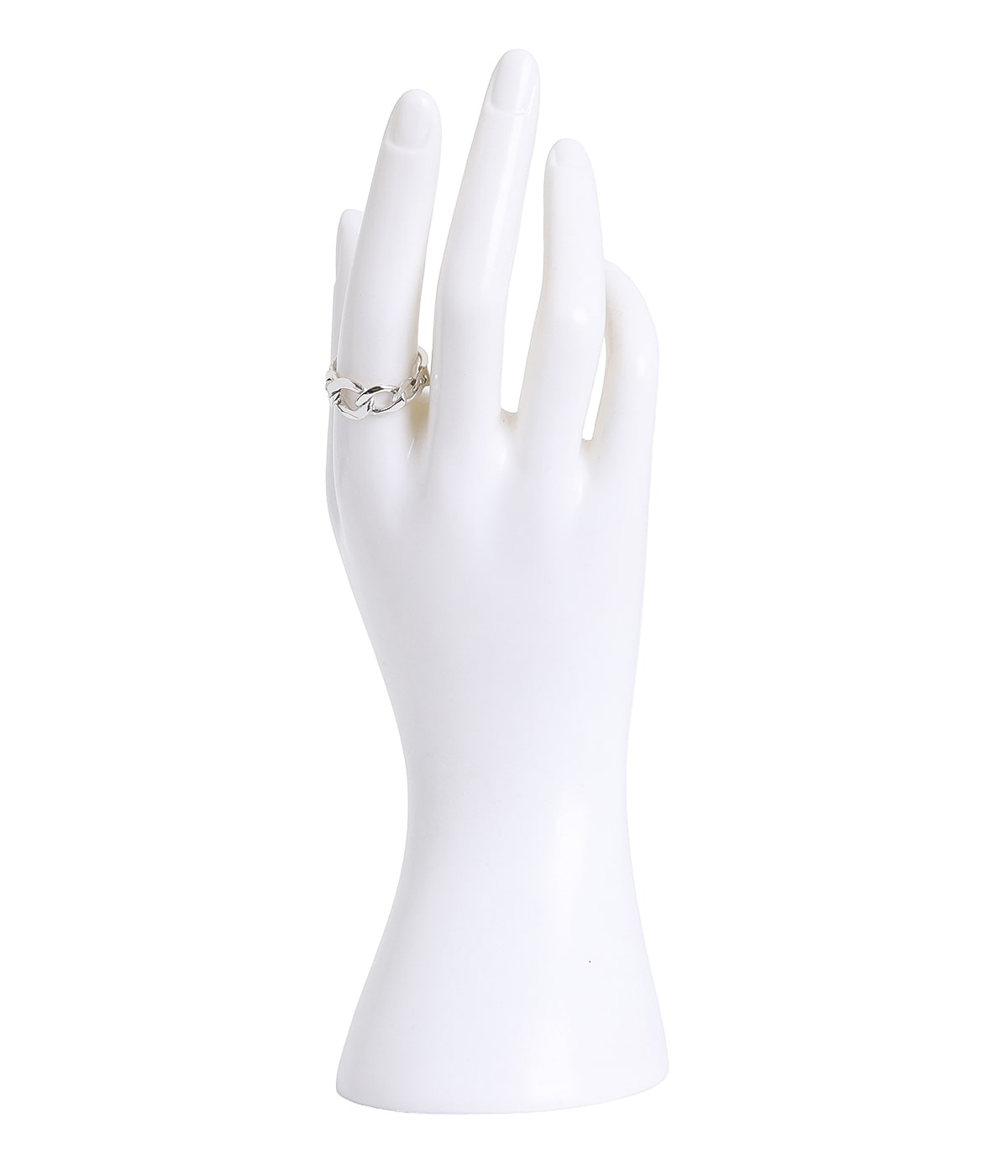 GRADIENT CURB CHAIN ID RING/LARGE | Garden of eden(ガーデンオブ