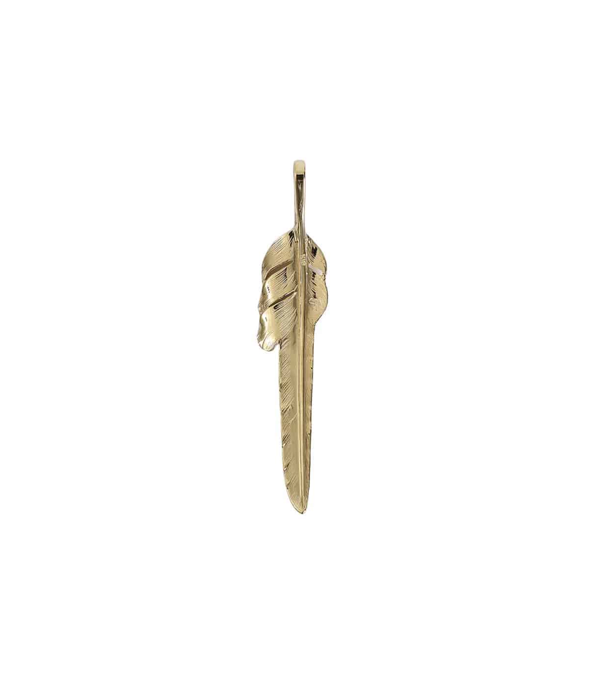 アクセサリー MEDIUM FEATHER TOP 18K KAZEKIRI FEATHER TOP (L) | LARRY SMITH(ラリースミス