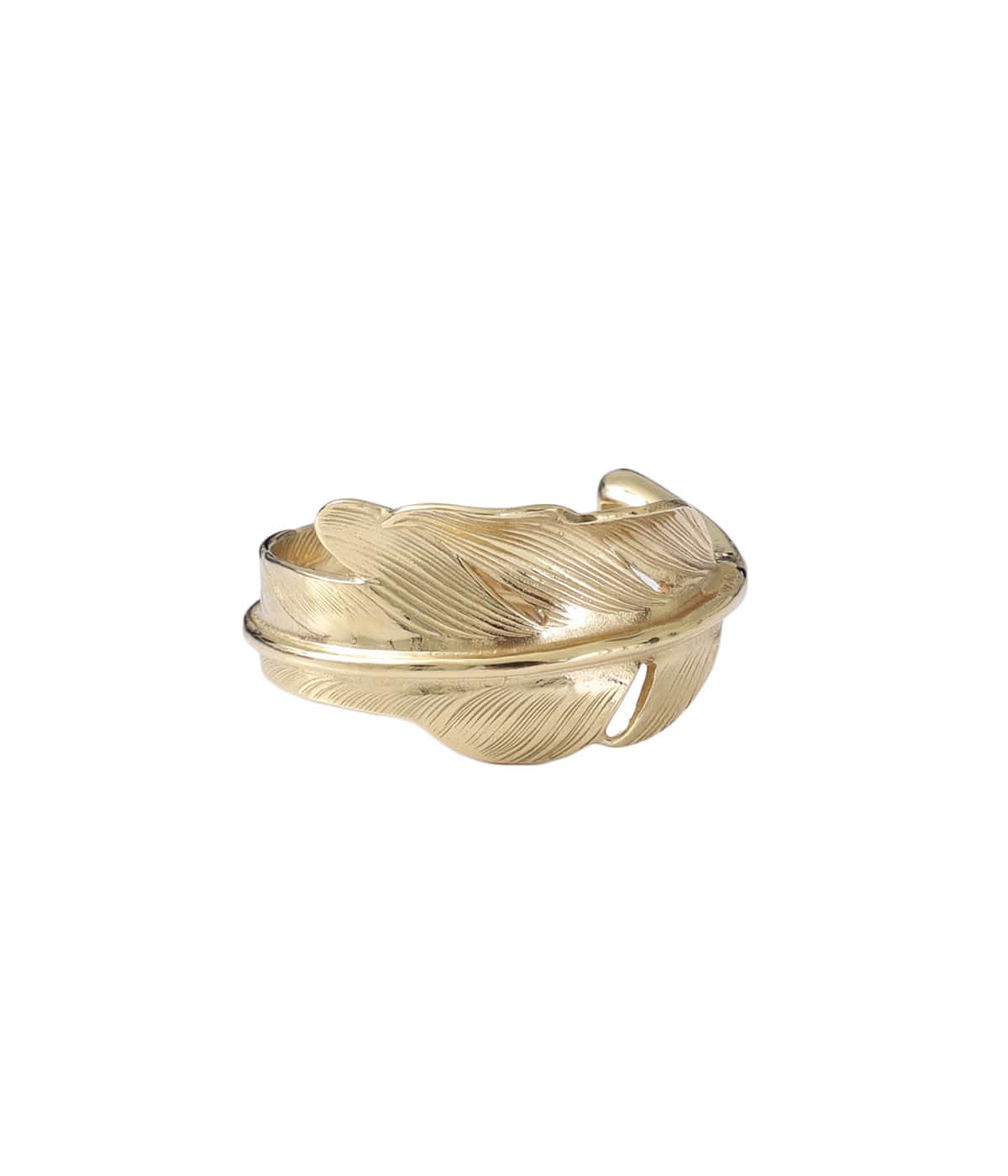 LARRY SMITH KAZEKIRI FEATHER RING 18号 KAZEKIRI FEATHER RING -ALL 18K- | LARRY SMITH(ラリースミス