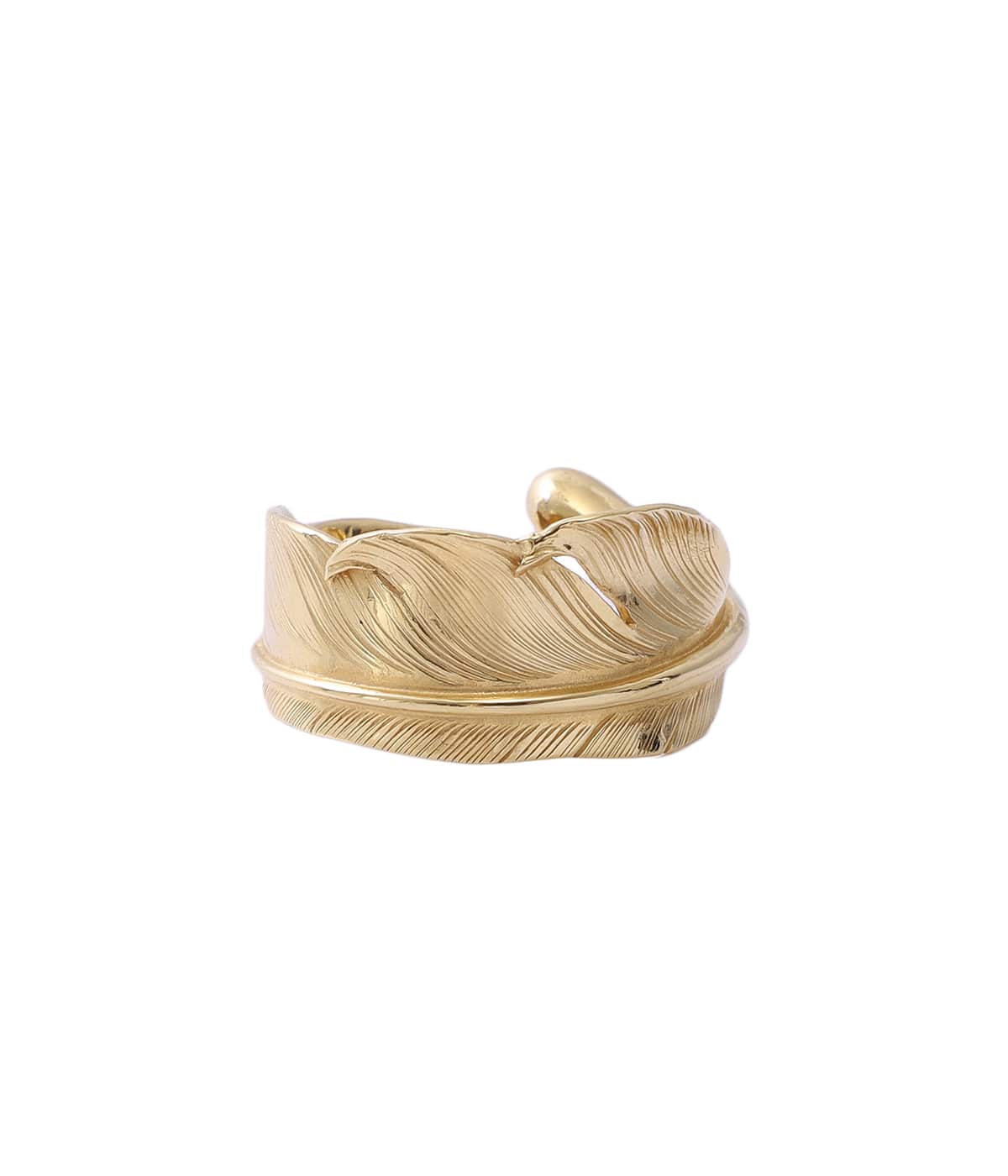 NATABANE FEATHER RING -18K- | LARRY SMITH(ラリースミス