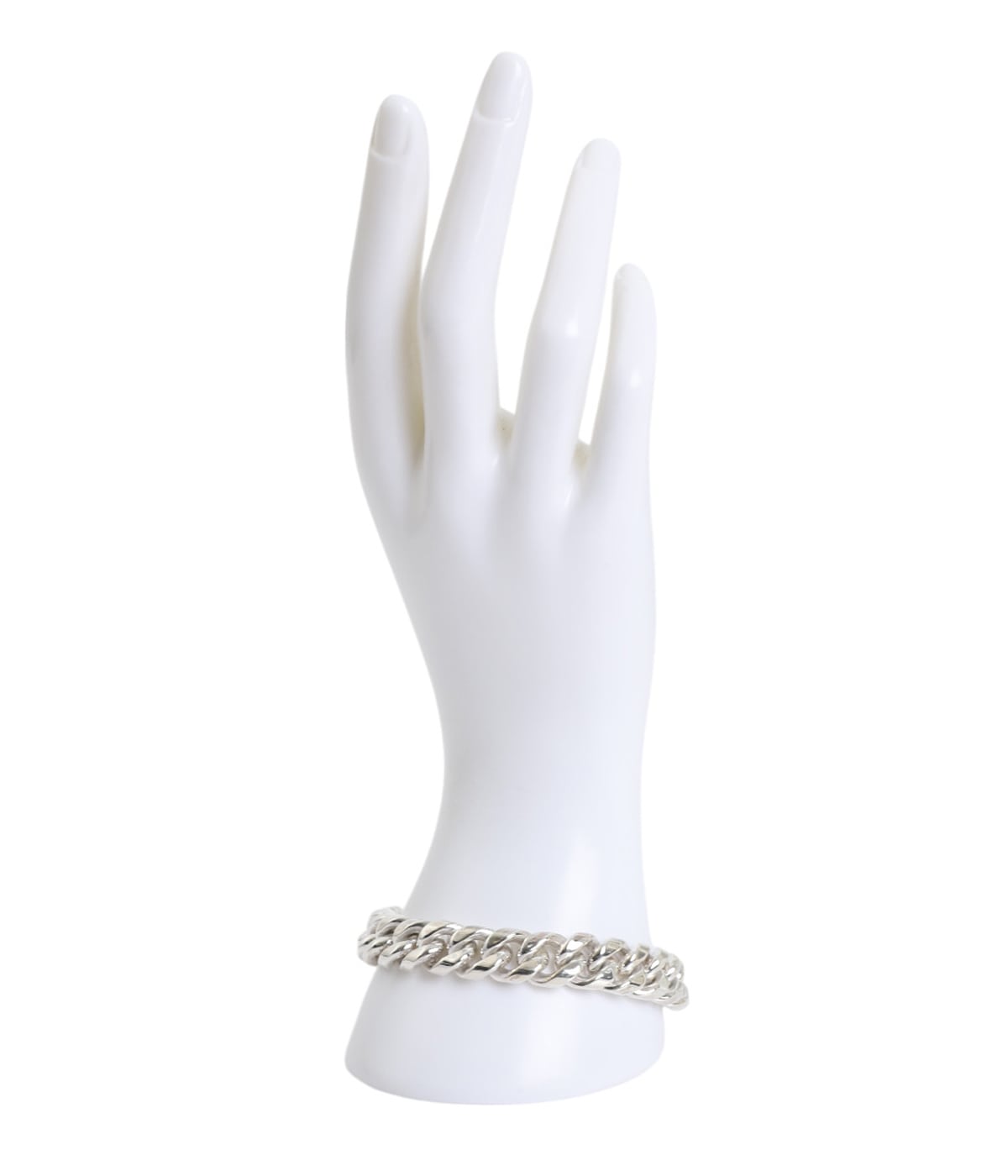 Curve loosen cut bracelet M - SILVER - | END(エンド
