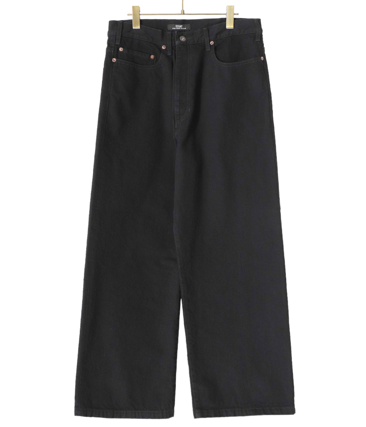 最終値下‼︎ AD1995 archive フレアショーツドッキングジャケット 黒 ALMOSTBLACK - 【ラスト1点】 ZIPPER PANTS / カーゴパンツ