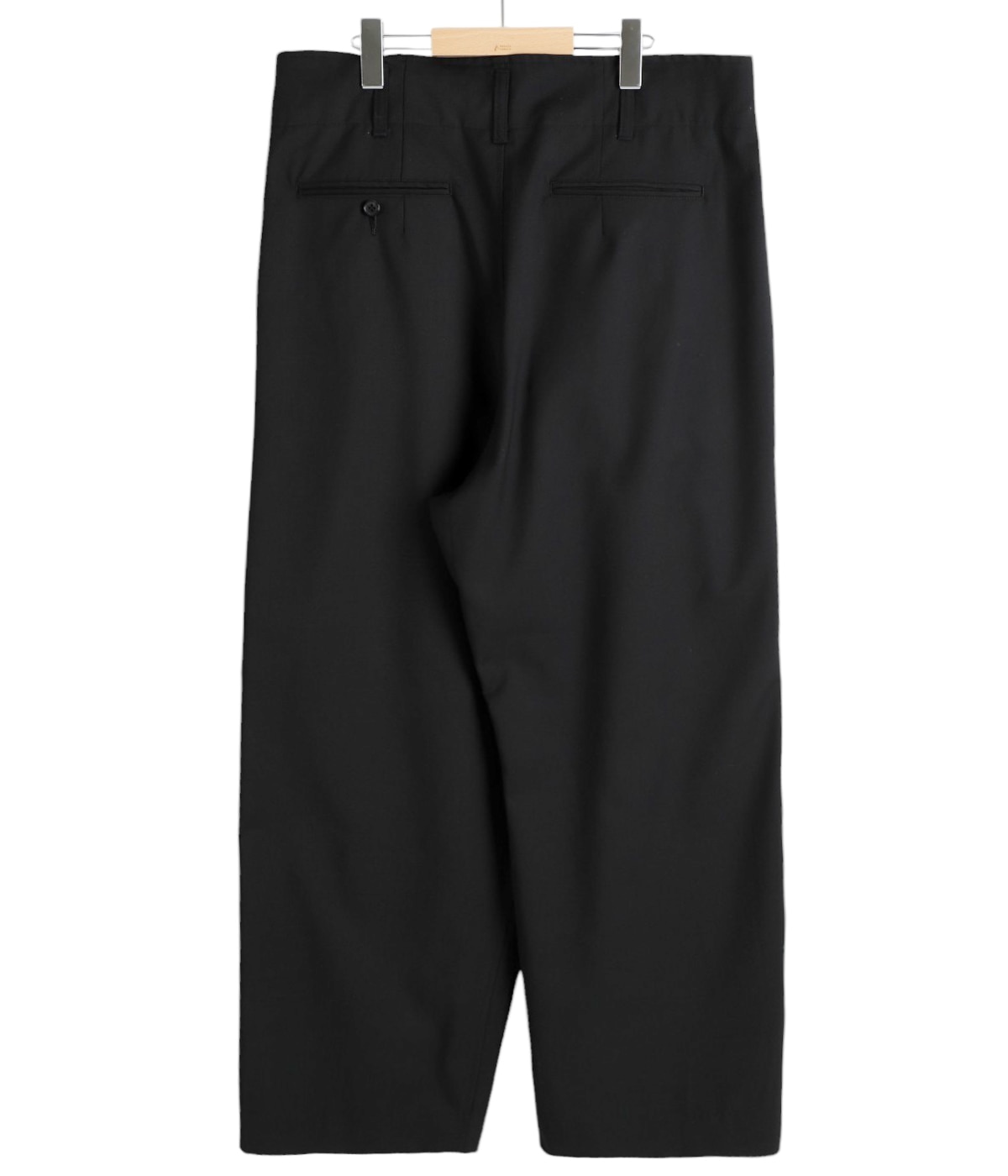 ESSAY WIDE TUCK DRAPE SLACKS 3 黒 refomed ESSAY WIDE TUCK DRAPE SLACKS Black - BISHOOL,Edwina Horl,My