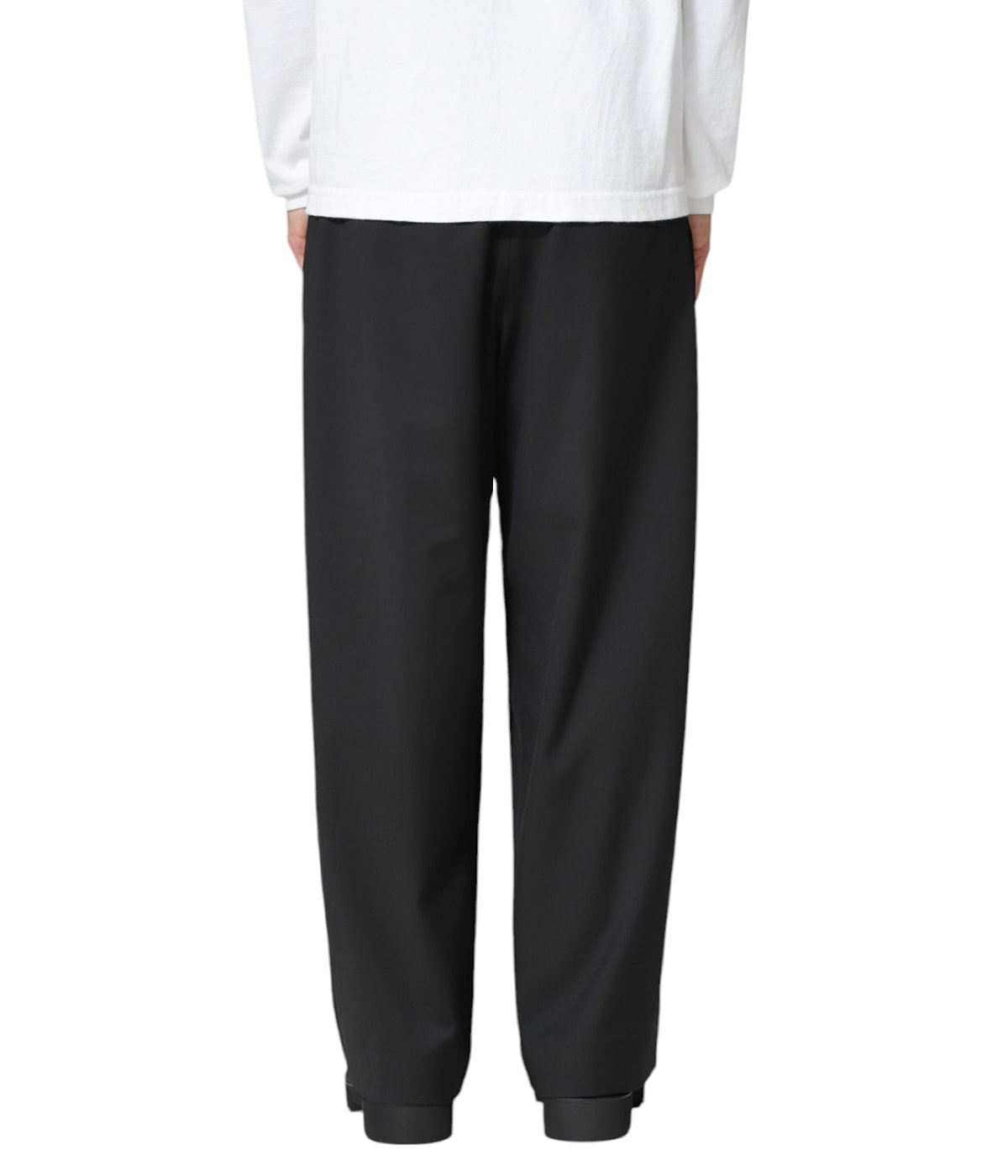 パンツ ESSAY WIDE TUCK DRAPE SLACKS ESSAY WIDE TUCK DRAPE SLACKS Black - BISHOOL,Edwina Horl,My
