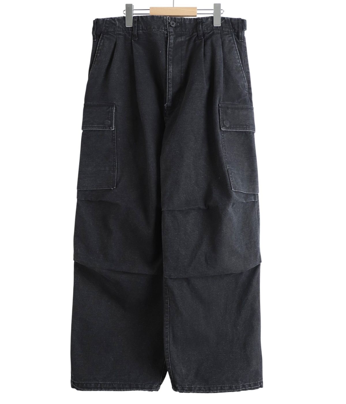 FADE WIDE MILITARY TROUSERS | ESSAY(エッセイ) / パンツ カーゴ