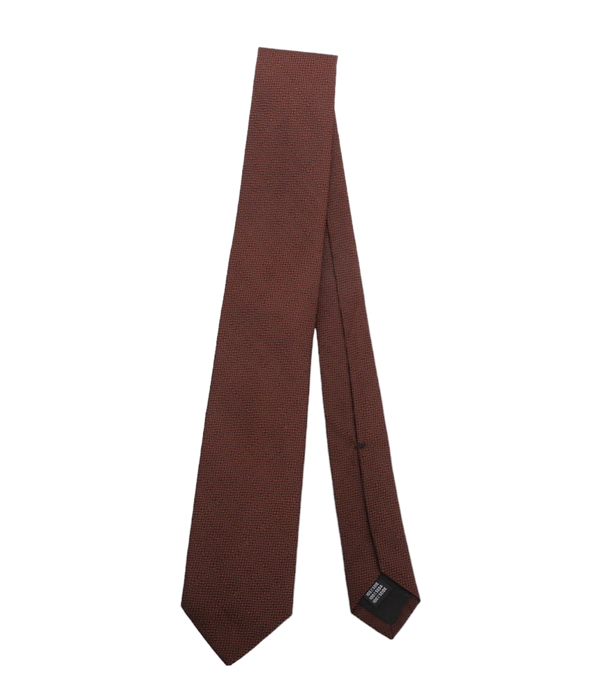 Fratelli Luigi ネクタイ（ダークブラウン) TIE TF NAPOLI WOVEN | Fratelli Luigi(フラテッリルイージ