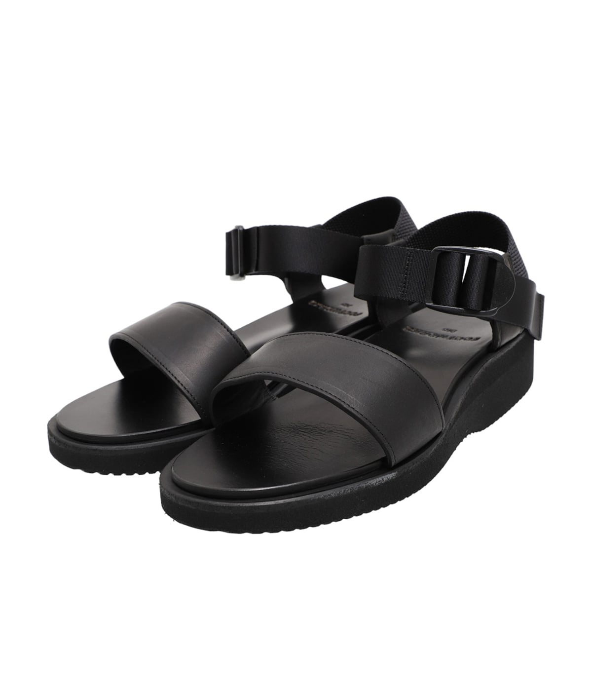 FOOTWORKS サンダル 24cm ブラック LEATHER SANDAL | FOOTWORKS(フットワークス) / シューズ