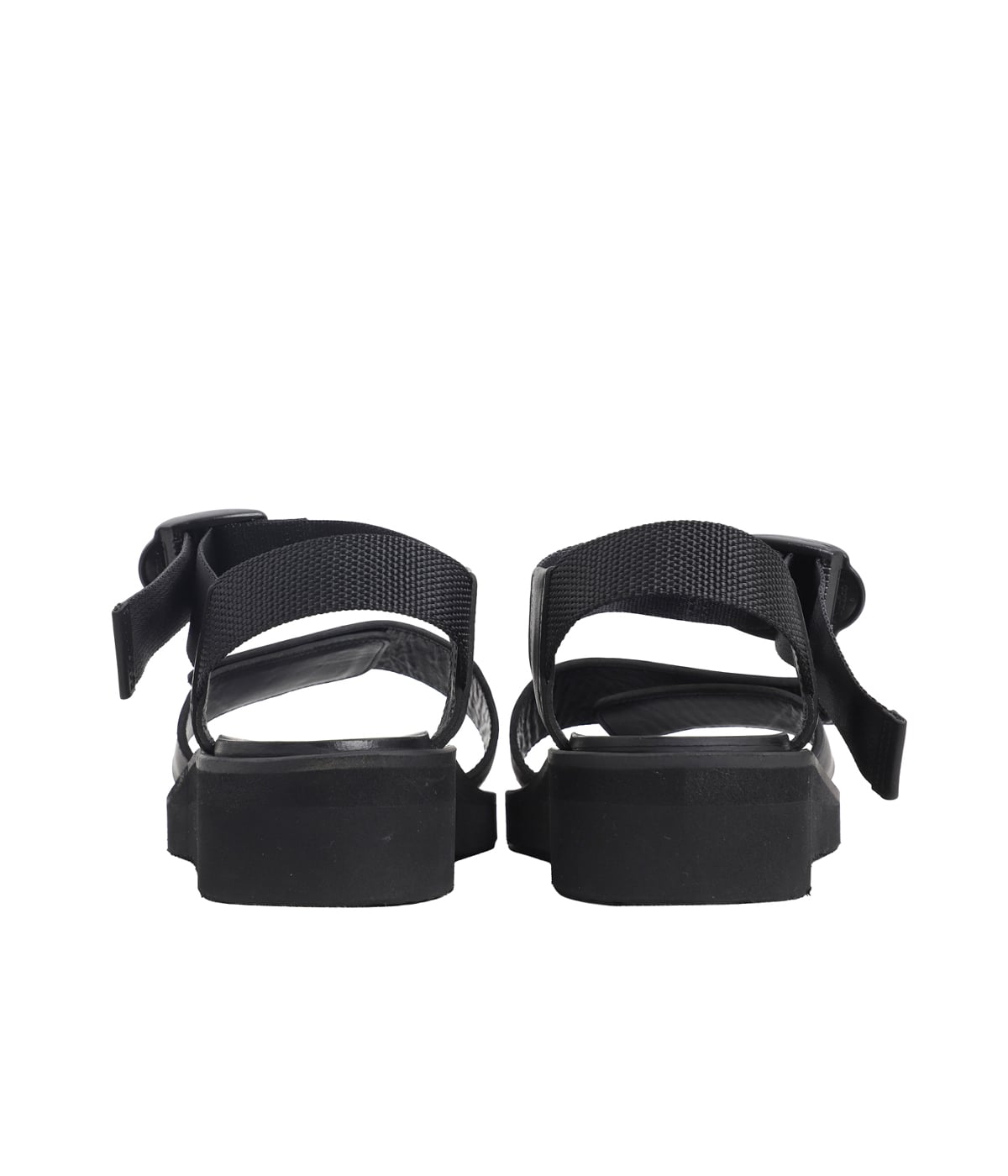 レディース】Sandals with Velcro Straps (wide belt) in Smooth