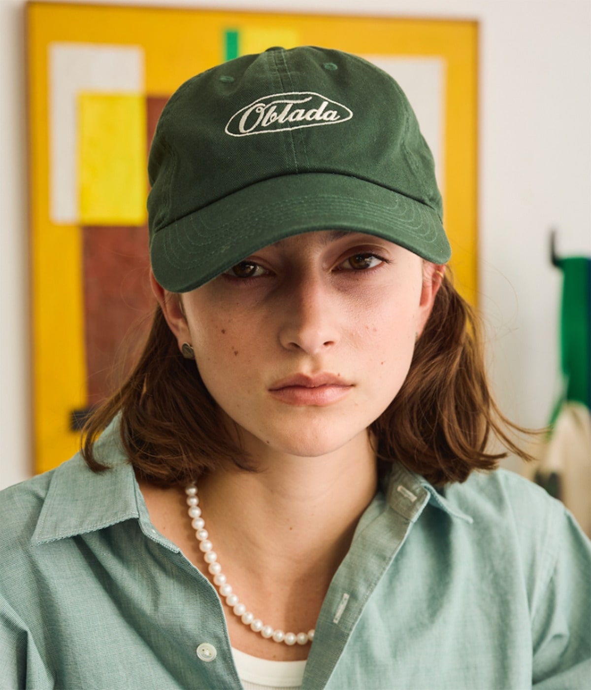 レディース】OVAL LOGO CAP | Oblada(オブラダ) / 帽子 キャップ