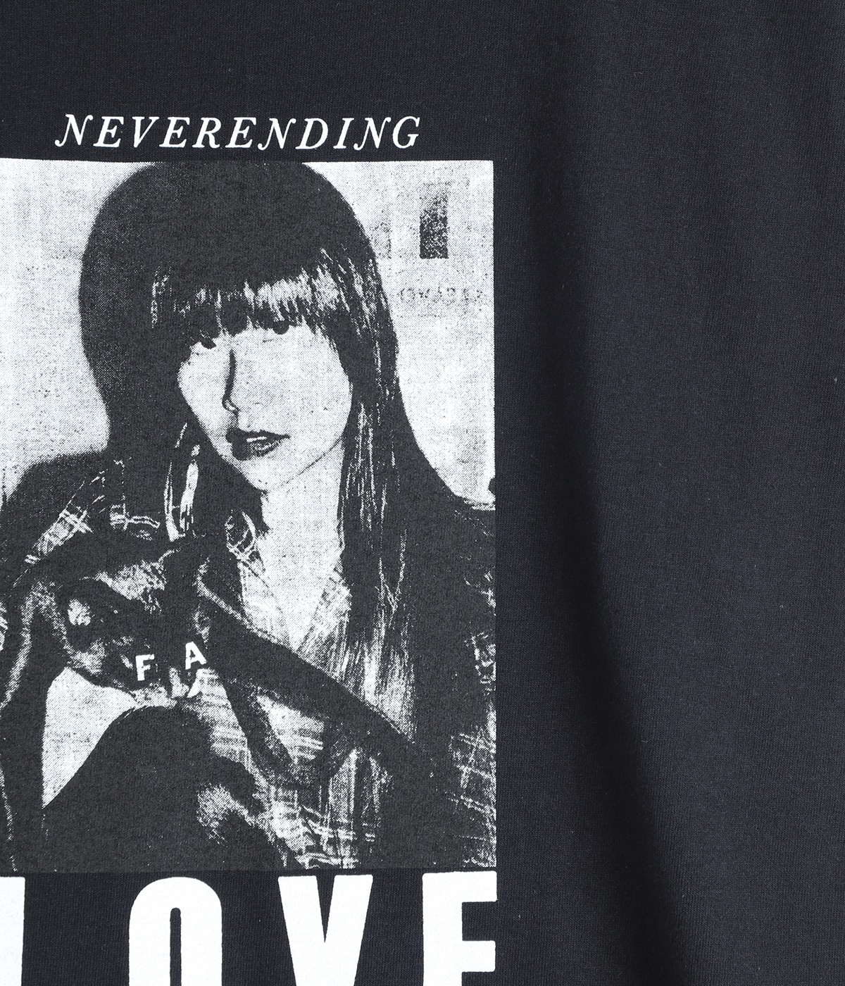 hatecreation fuckin love raglan Tシャツ