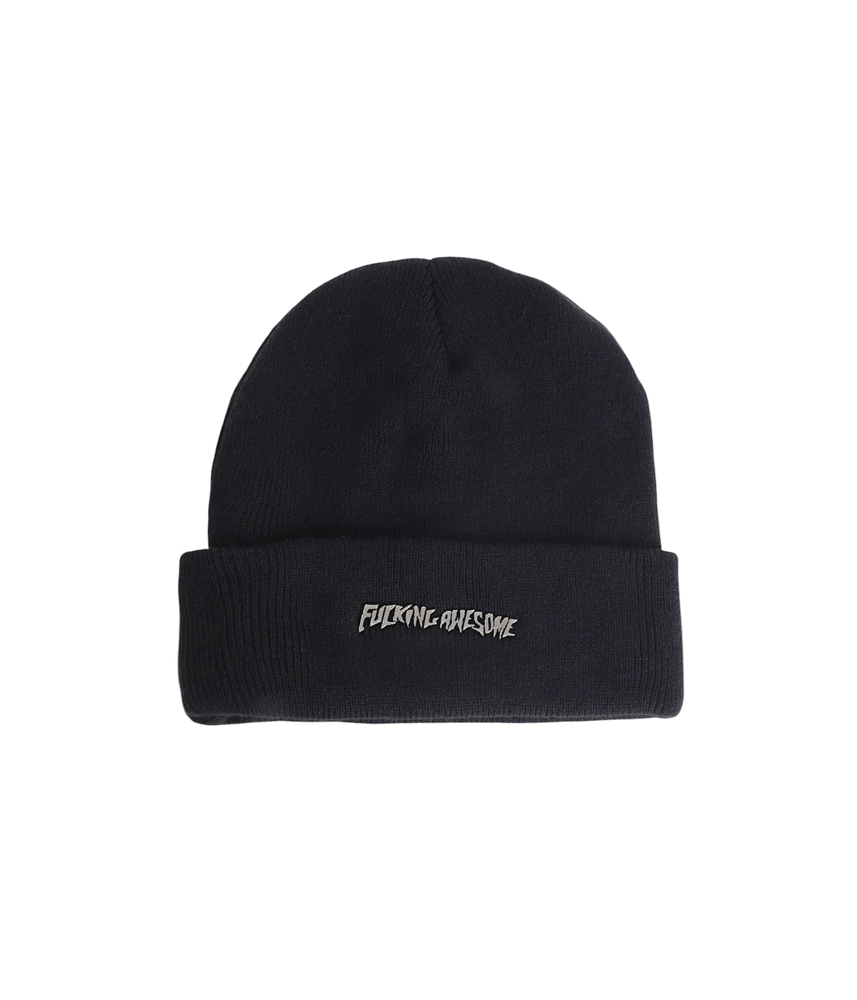 Metal Stamp Logo Cuff Beanie | FUCKING AWESOME(ファッキンオーサム