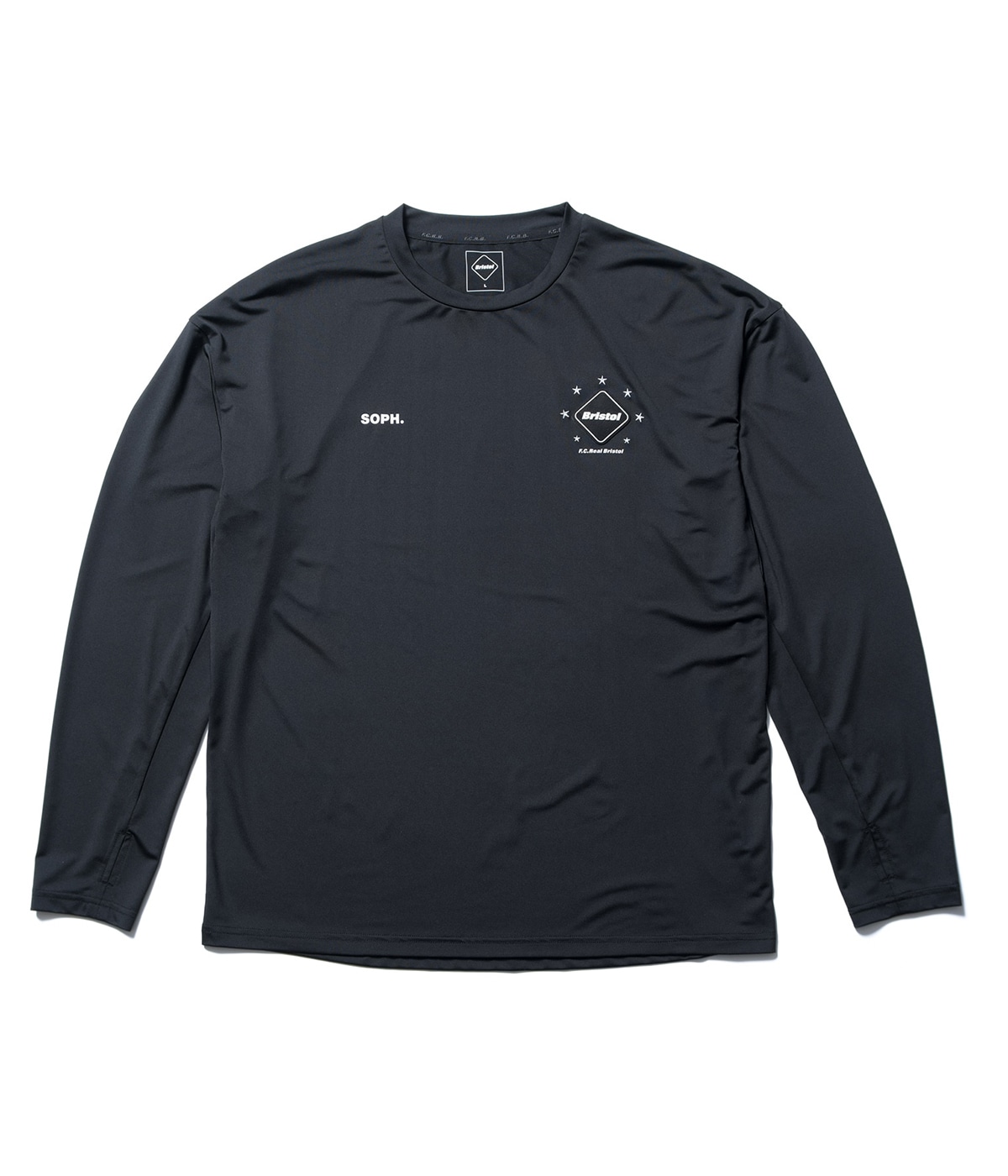 トップス FCRB PS30 AUTHENTIC TEAM TOUR L/S TOP F.C.Real Bristol × PlayStation 