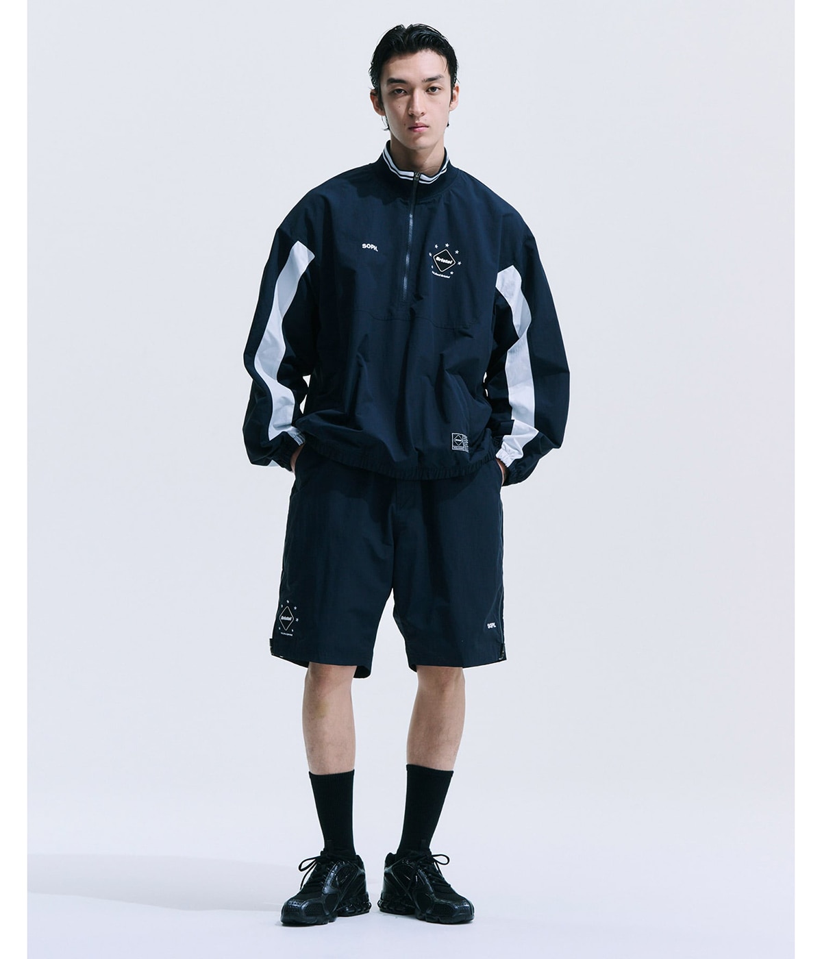 PRACTICE HALF ZIP JACKET | F.C.Real Bristol(エフシーレアル
