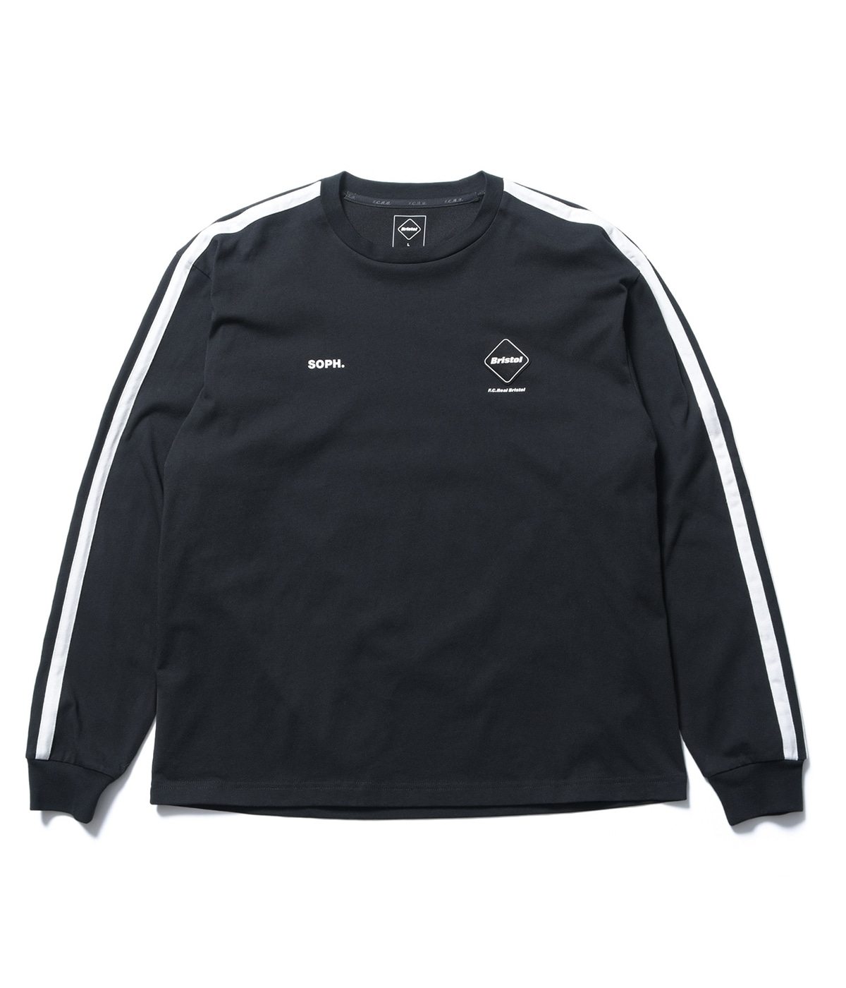 FCRB Bristol ブリストル スウェット ロンT 長袖 ホワイト 白 f.c.real Bristol✖️#FR2長袖カットソー S ホワイト - メルカリ