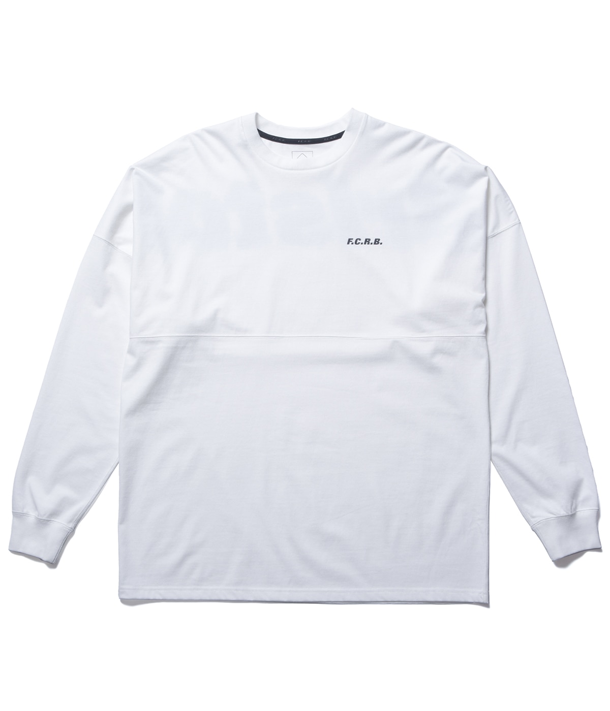 BLURRED BIG LOGO L/S TEAM BAGGY TEE | F.C.Real Bristol