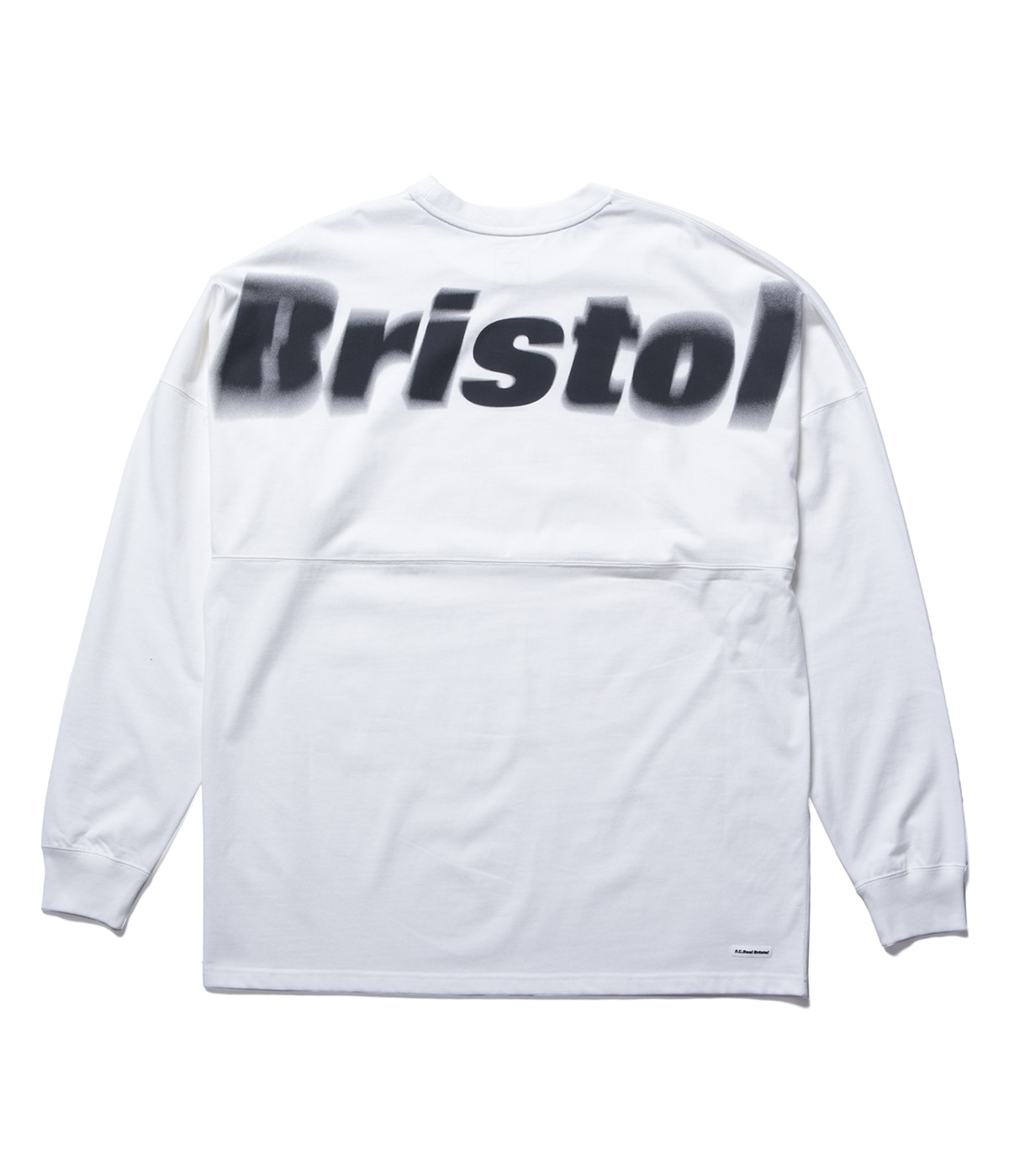 FCRB ブリストル BIG LOGO ポロシャツ S WHITE 白 極美品 FCRB ブリストル BIG LOGO ポロシャツ S WHITE 白