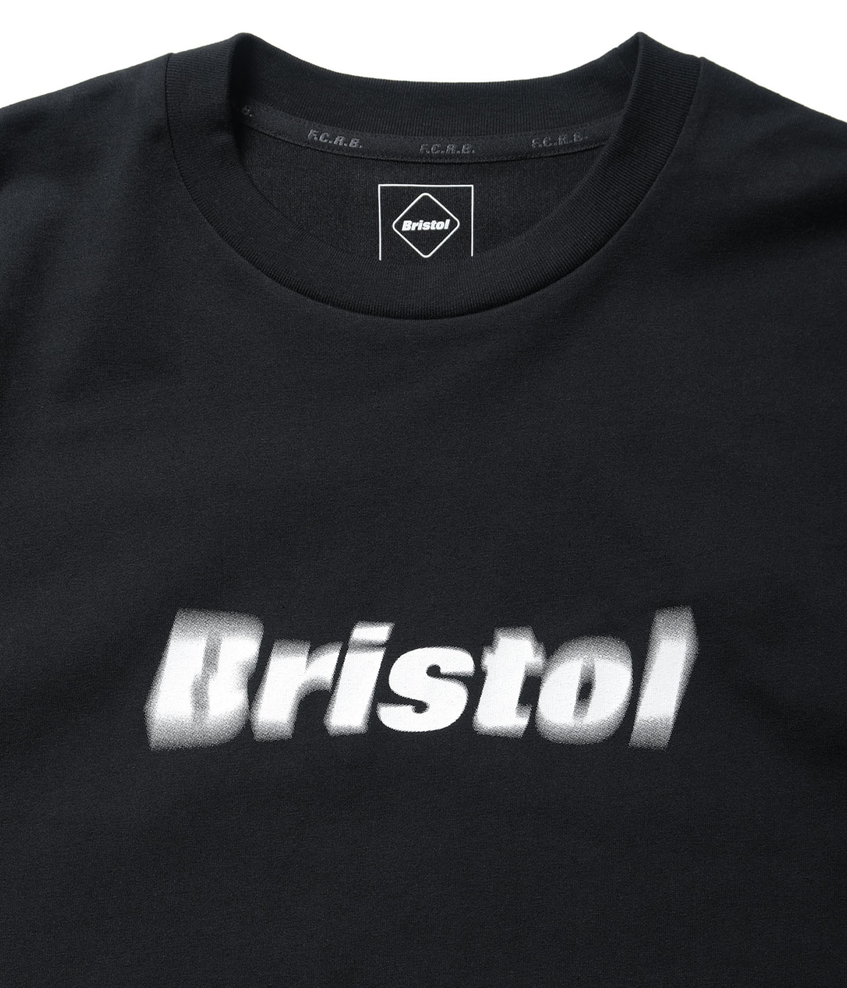 F.C. Real Bristol Blurred Logo Tシャツ F.C.Real Bristol / BLURRED LOGO TEE (White)