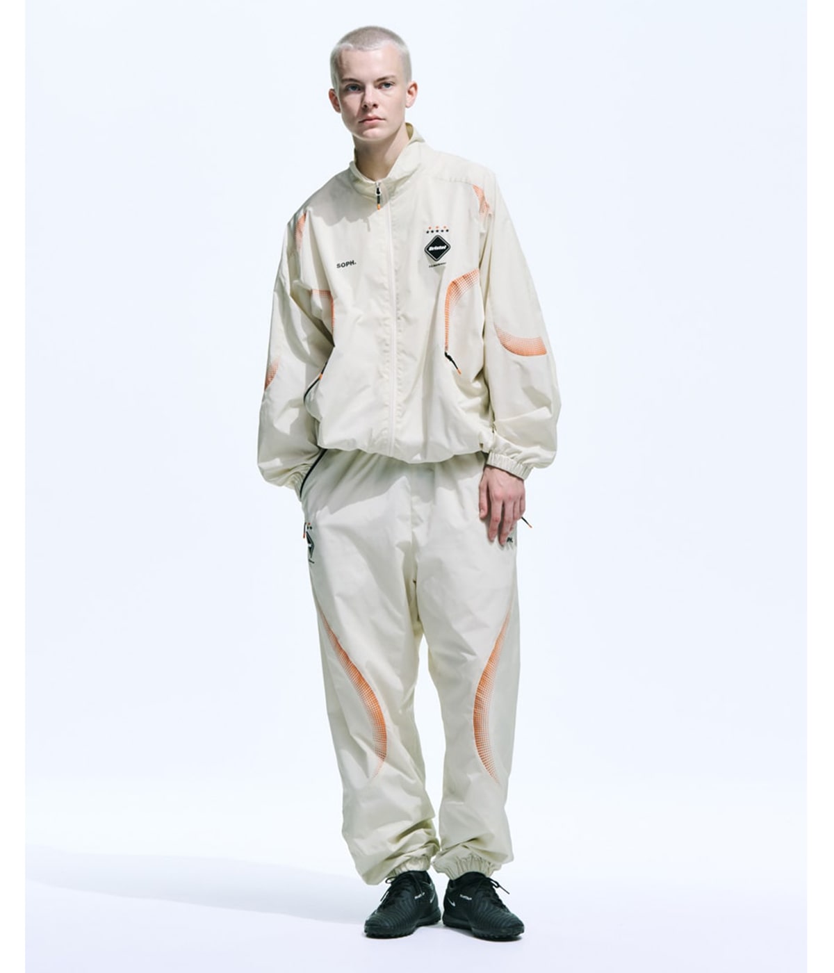 ジャケット・アウター FCRB LIGHT WEIGHT STAND COLLAR JACKET Mens Stand Collar Work Jacket Lightweight Casual Multi