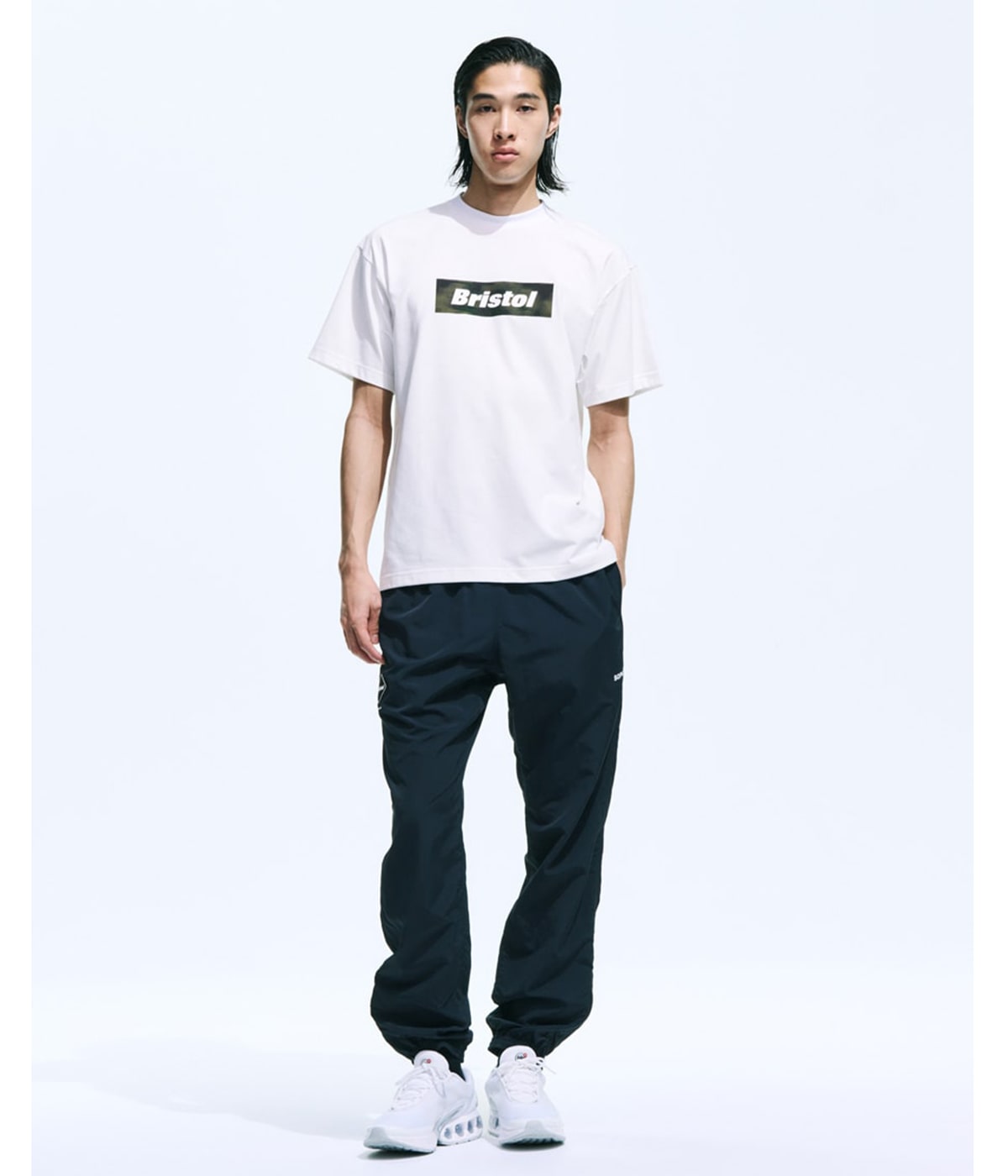 FCレアル スピードカモ ボックスロゴ Tシャツ 人気 定番 ロゴ SPEED CAMO BOX LOGO TEE | BRISTOL BRISTOL