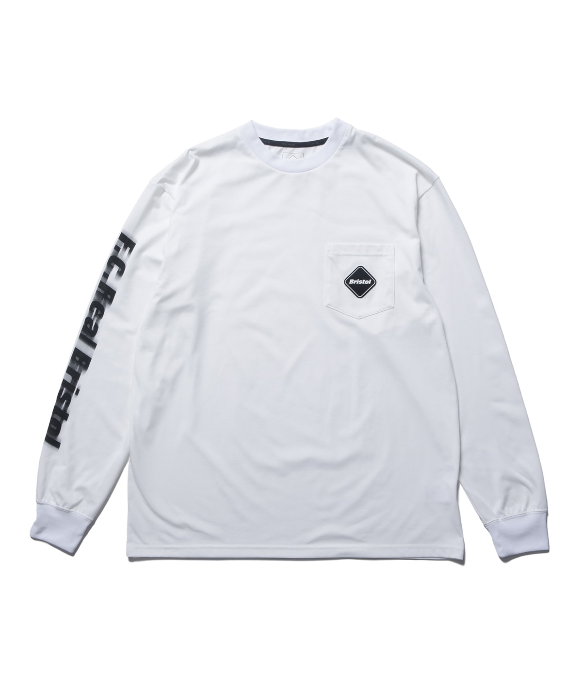 BLURRED LOGO L/S TEAM POCKET TEE | F.C.Real Bristol(エフシー