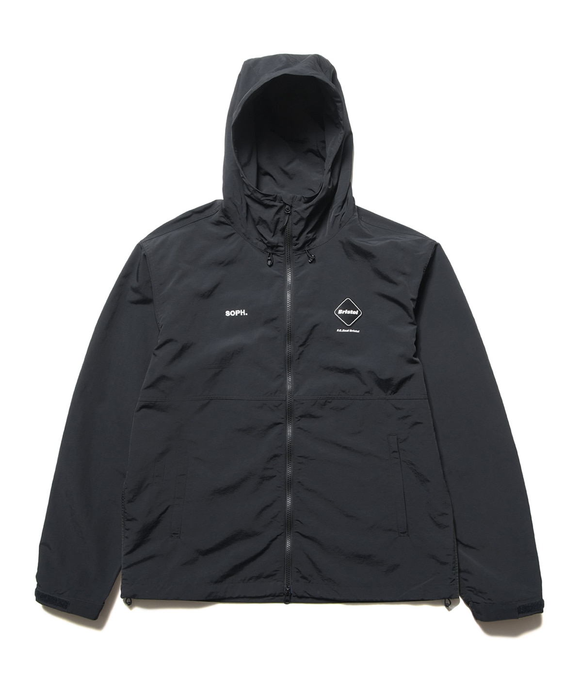 F.C.R.B. NYLON HOODED BLOUSON Sサイズ ブルー F.C.Real Bristol F.C.R.B. エフシーアールビー 20SS NYLON